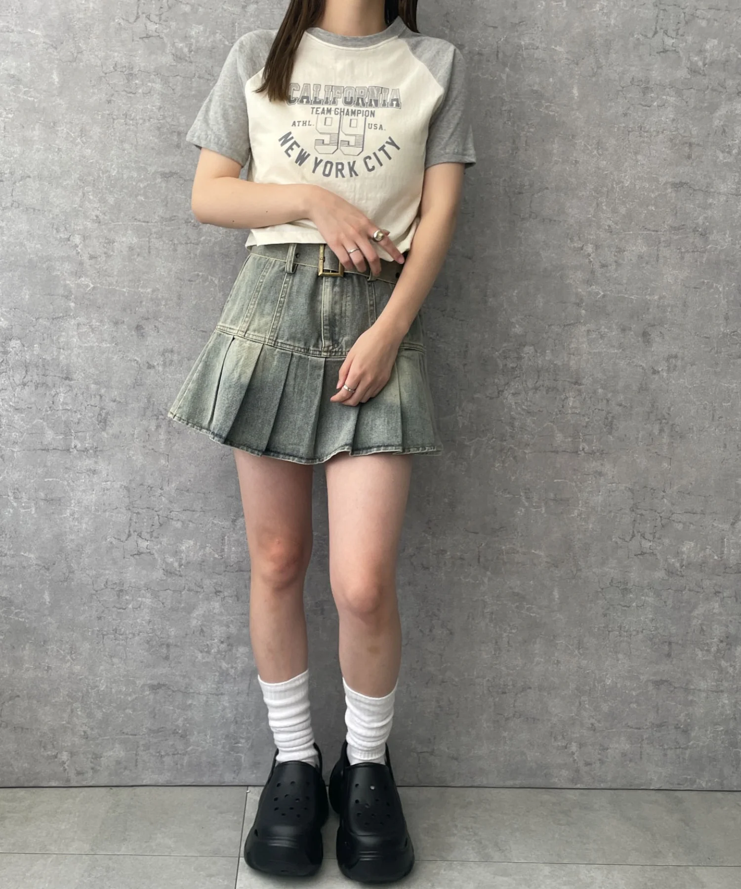 CALIFORNIAロゴラグランTシャツ - Image 13