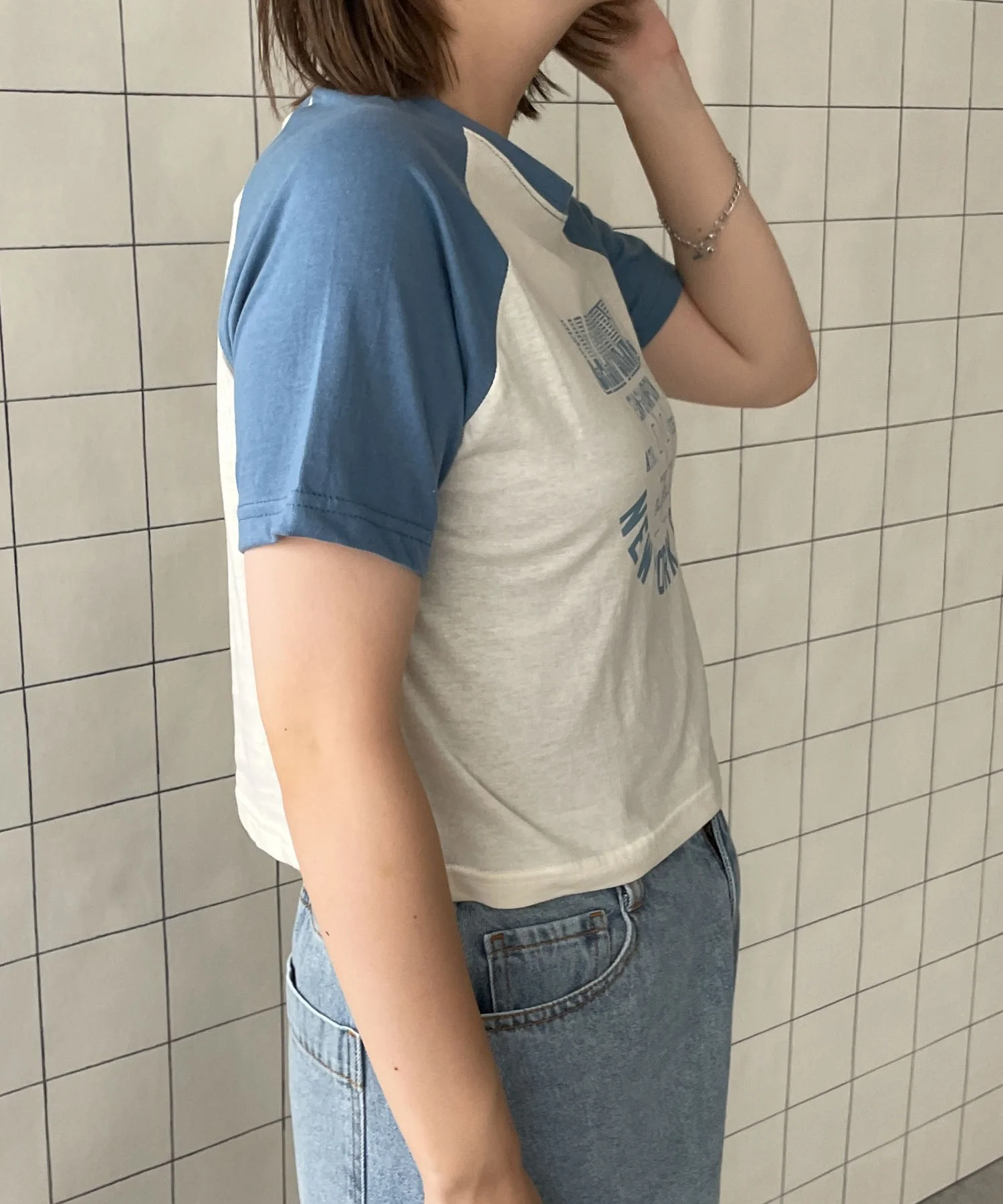 CALIFORNIAロゴラグランTシャツ - Image 8
