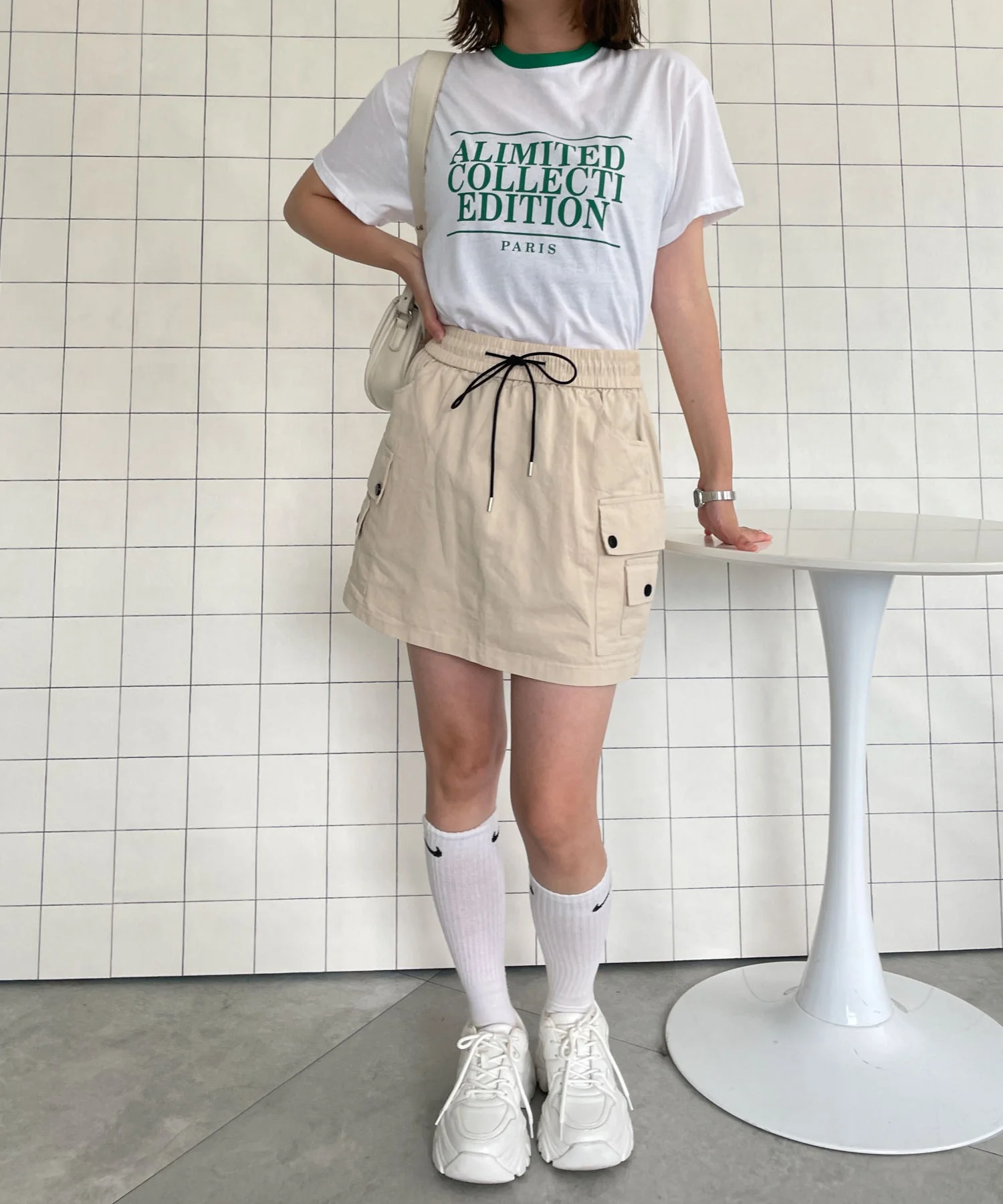 PARIS　パイピングTシャツ - Image 4
