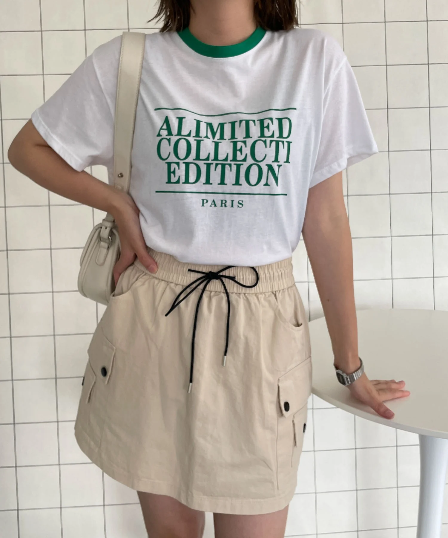 PARIS　パイピングTシャツ - Image 6