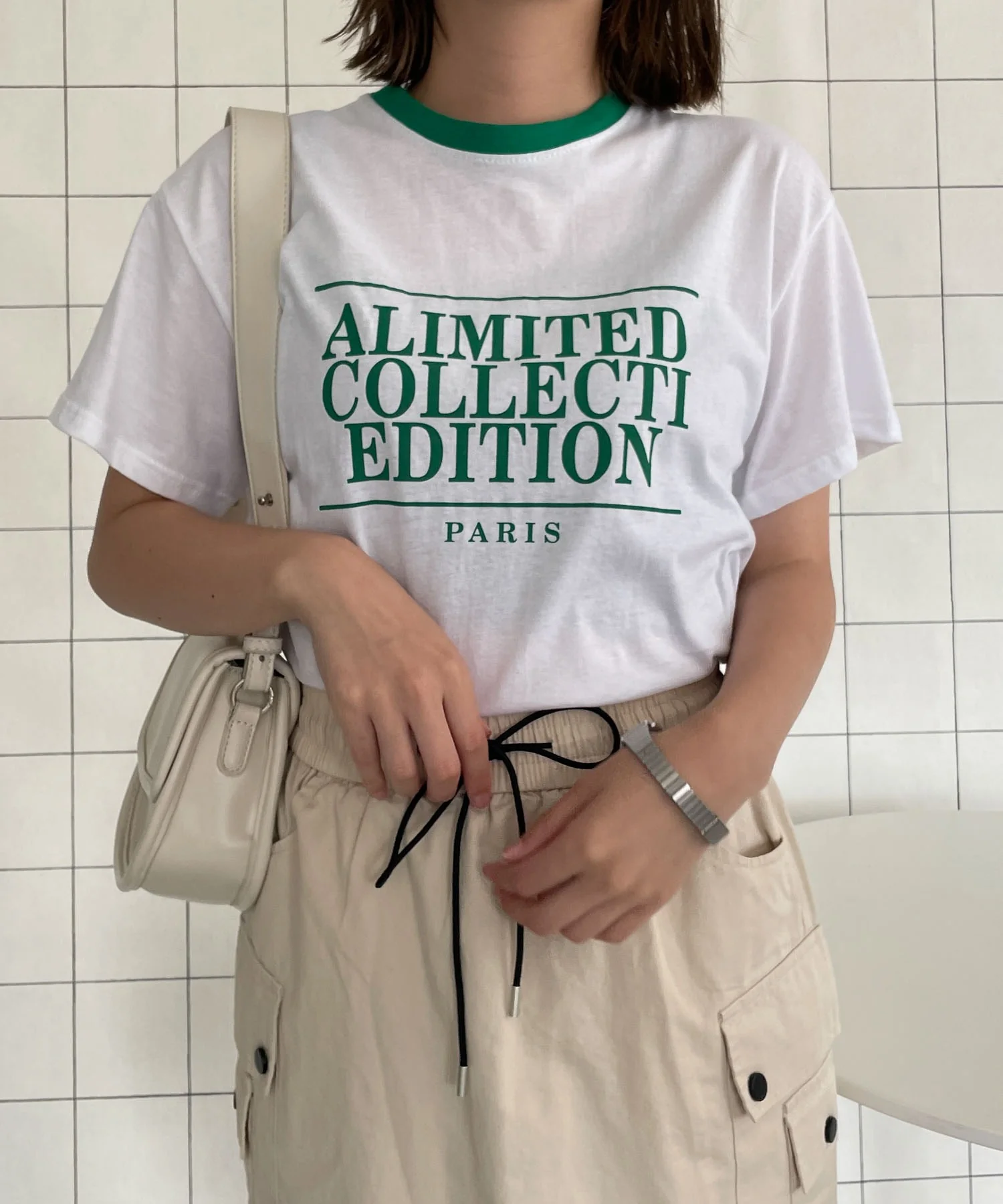 PARIS　パイピングTシャツ - Image 7