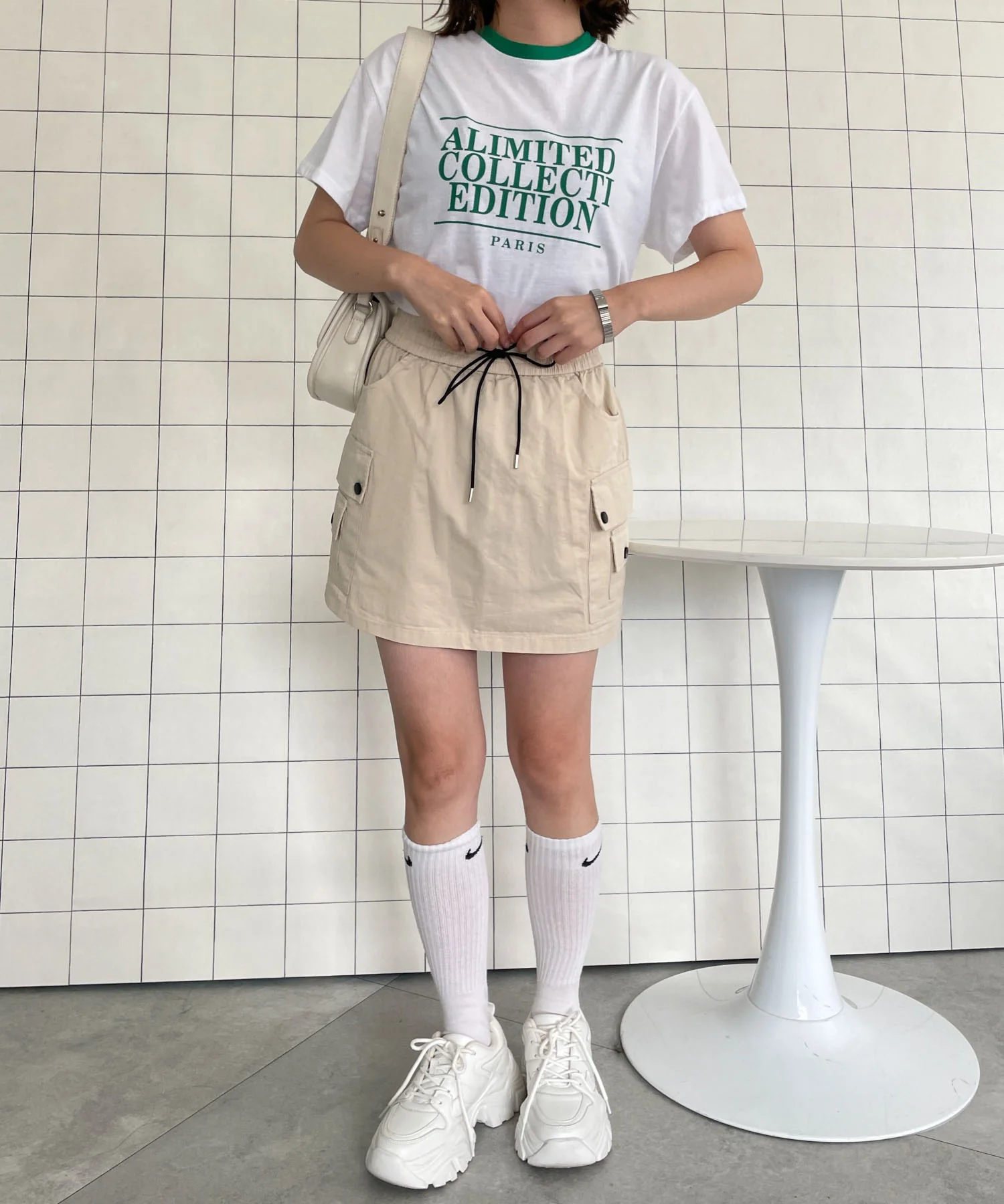 PARIS　パイピングTシャツ - Image 8