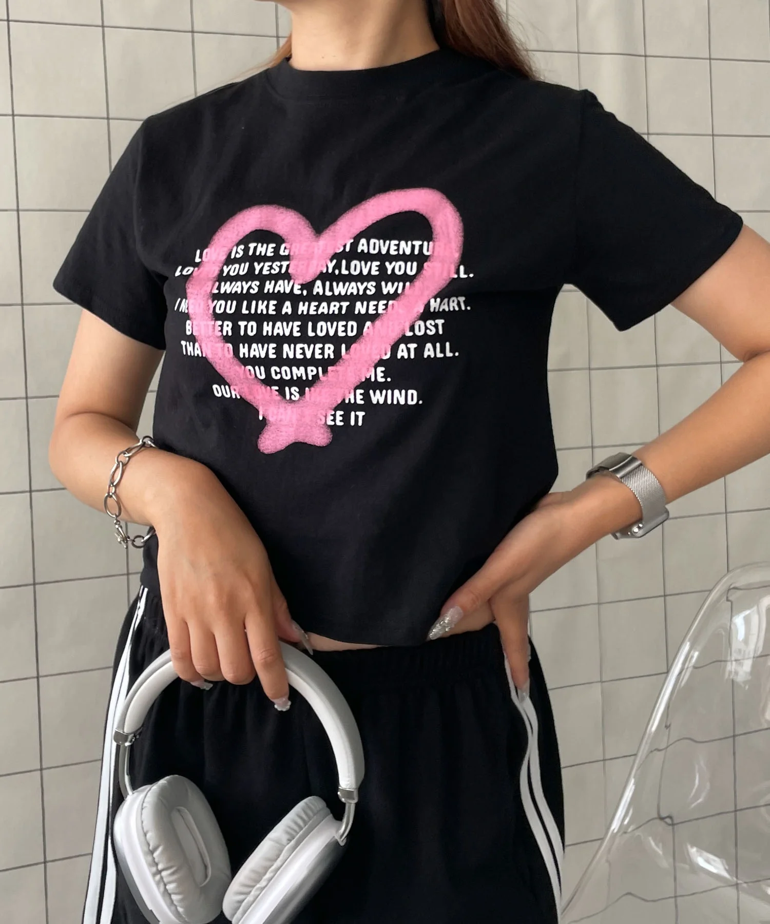 アソートハートプリントTシャツ - Image 10