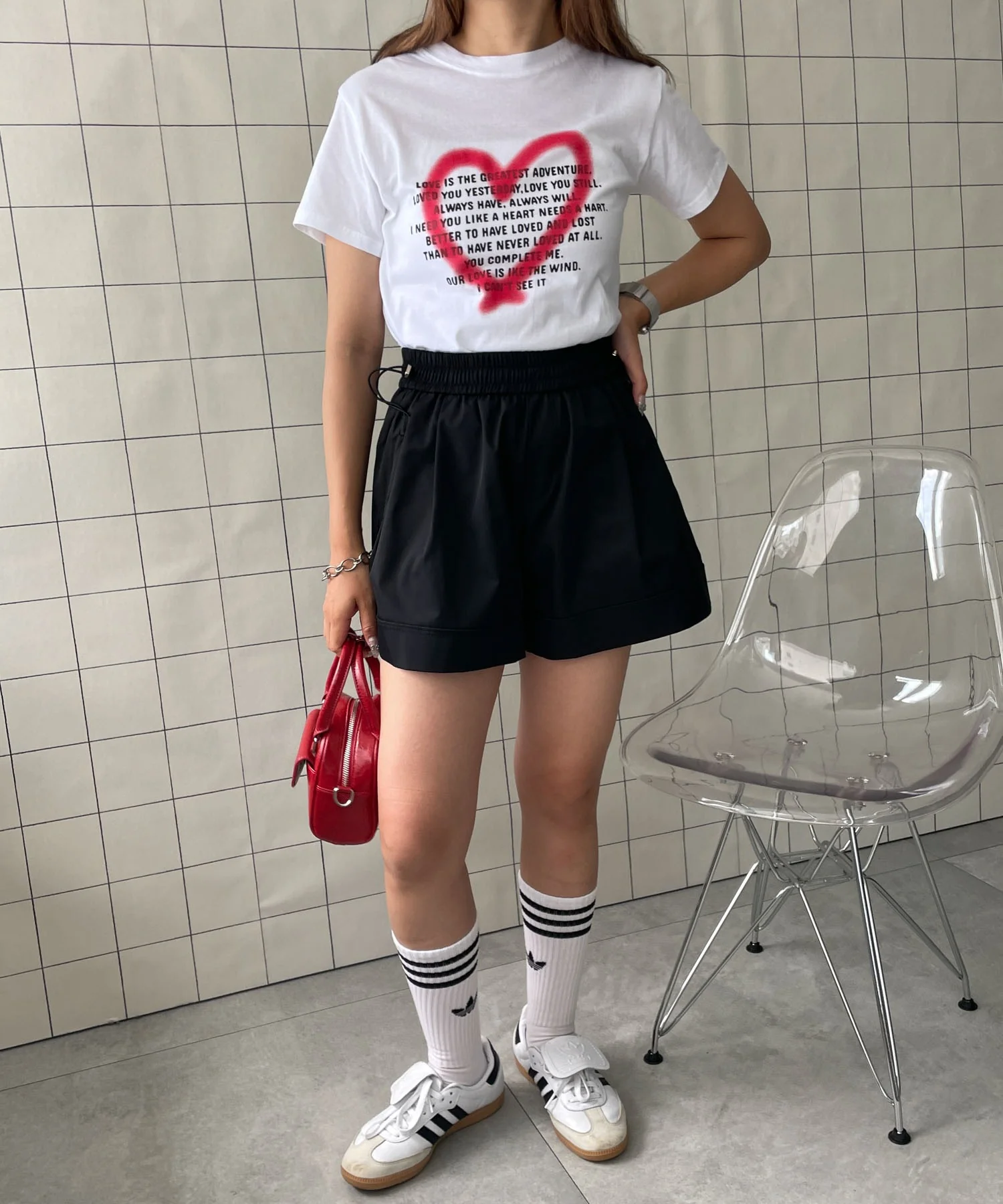 アソートハートプリントTシャツ - Image 3