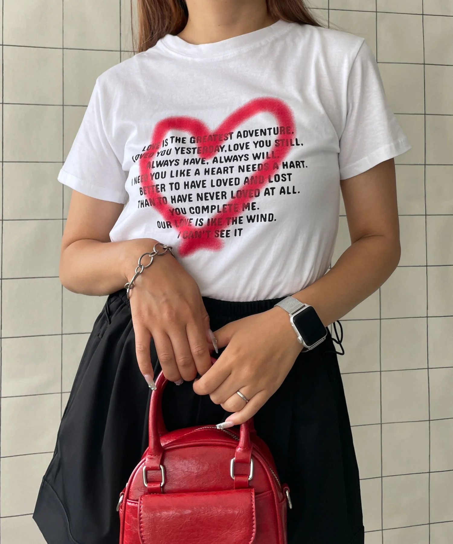 アソートハートプリントTシャツ - Image 5