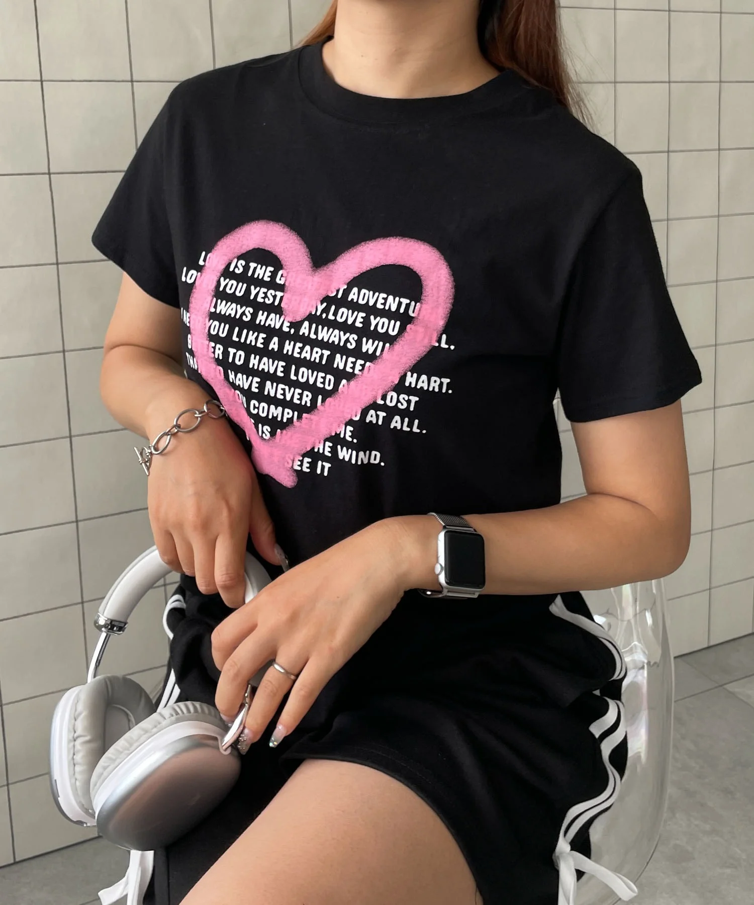 アソートハートプリントTシャツ - Image 8