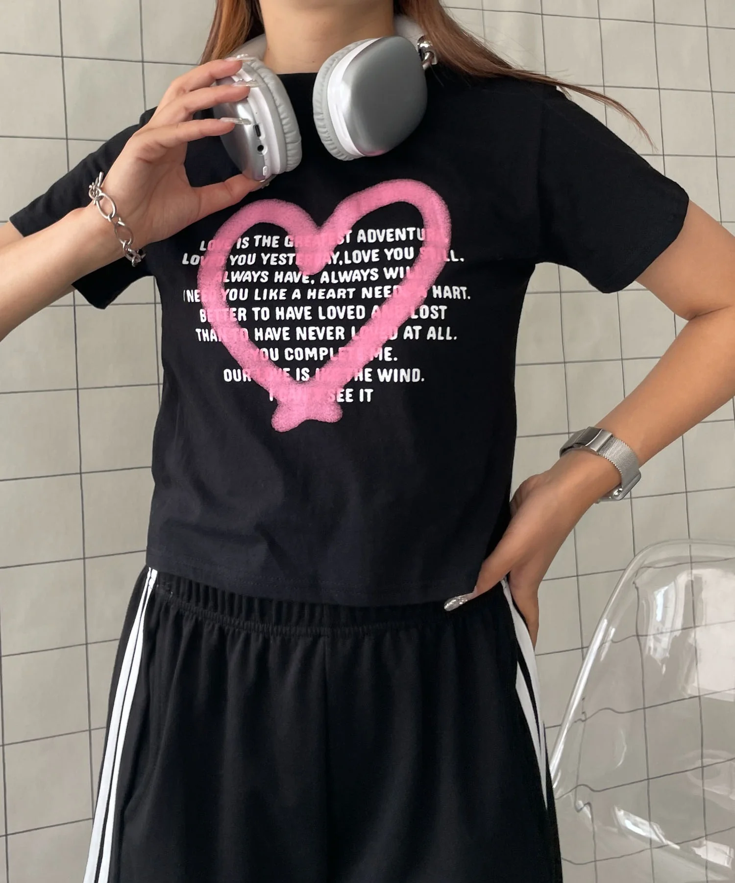 アソートハートプリントTシャツ - Image 9