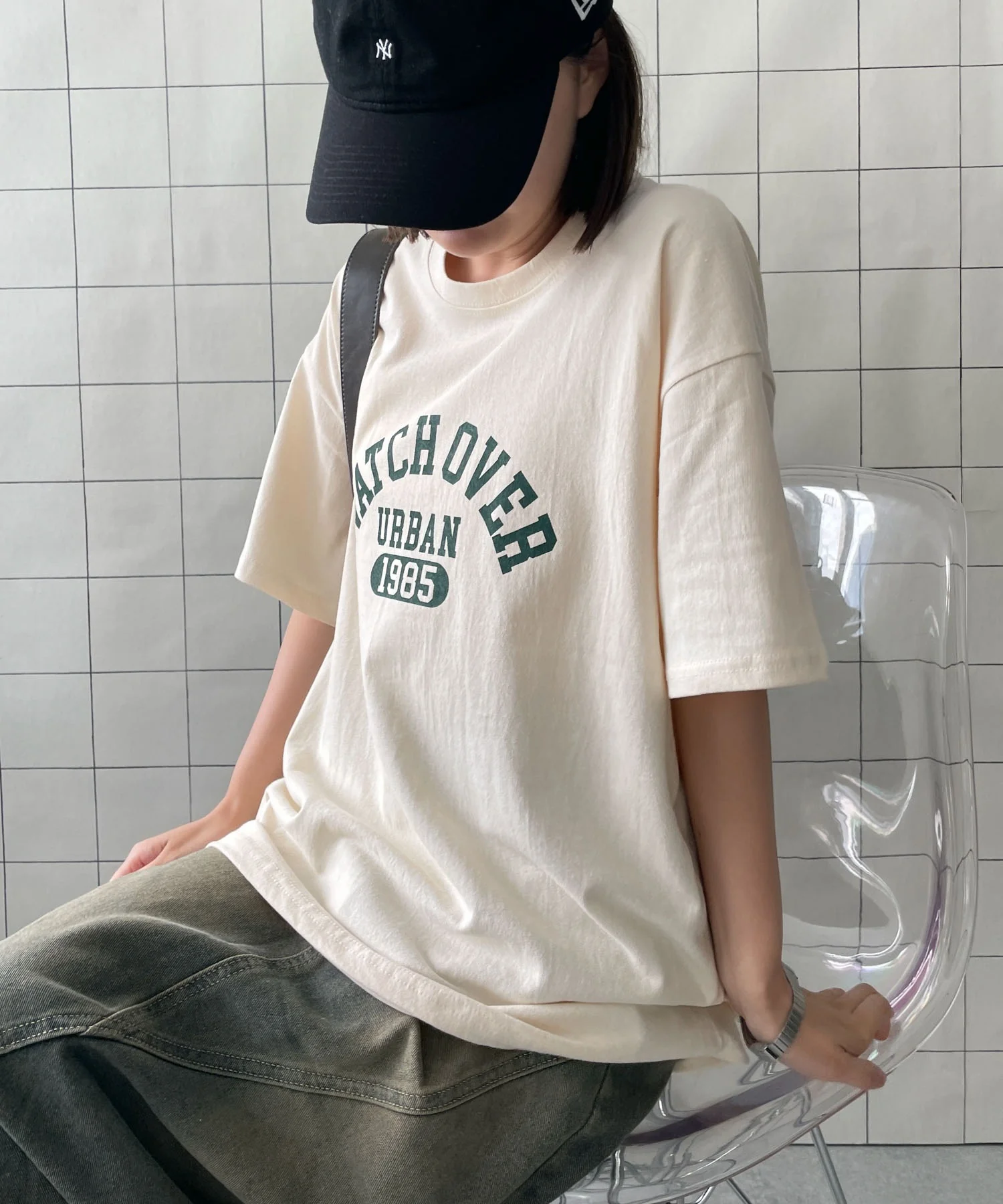 カレッジロゴプリントTシャツ - Image 6