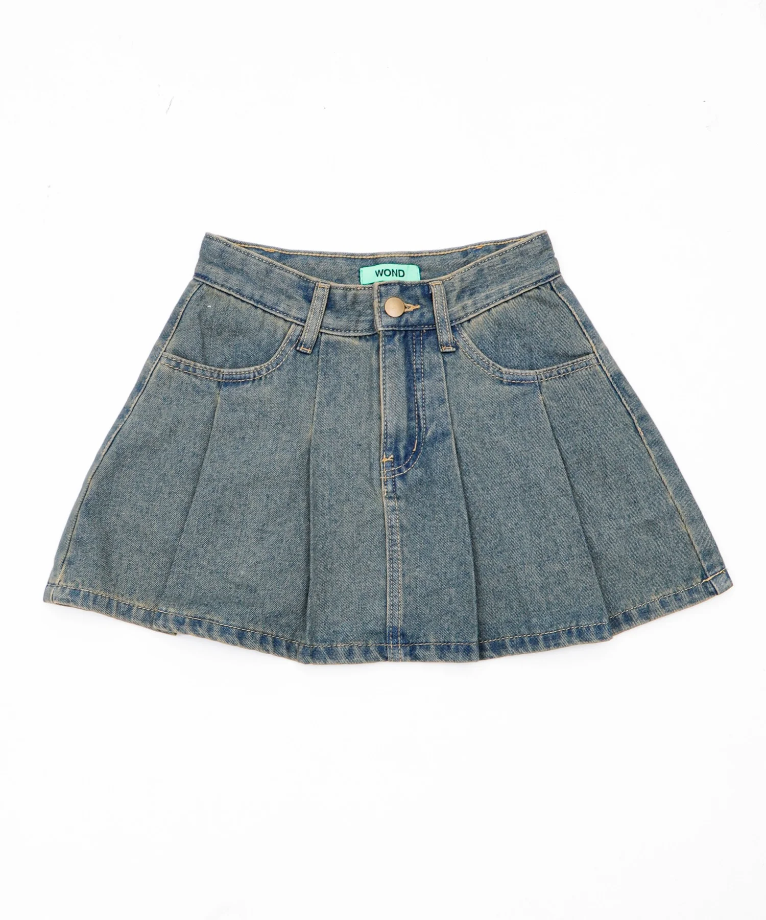 タックデニムミニスカパン - Image 12