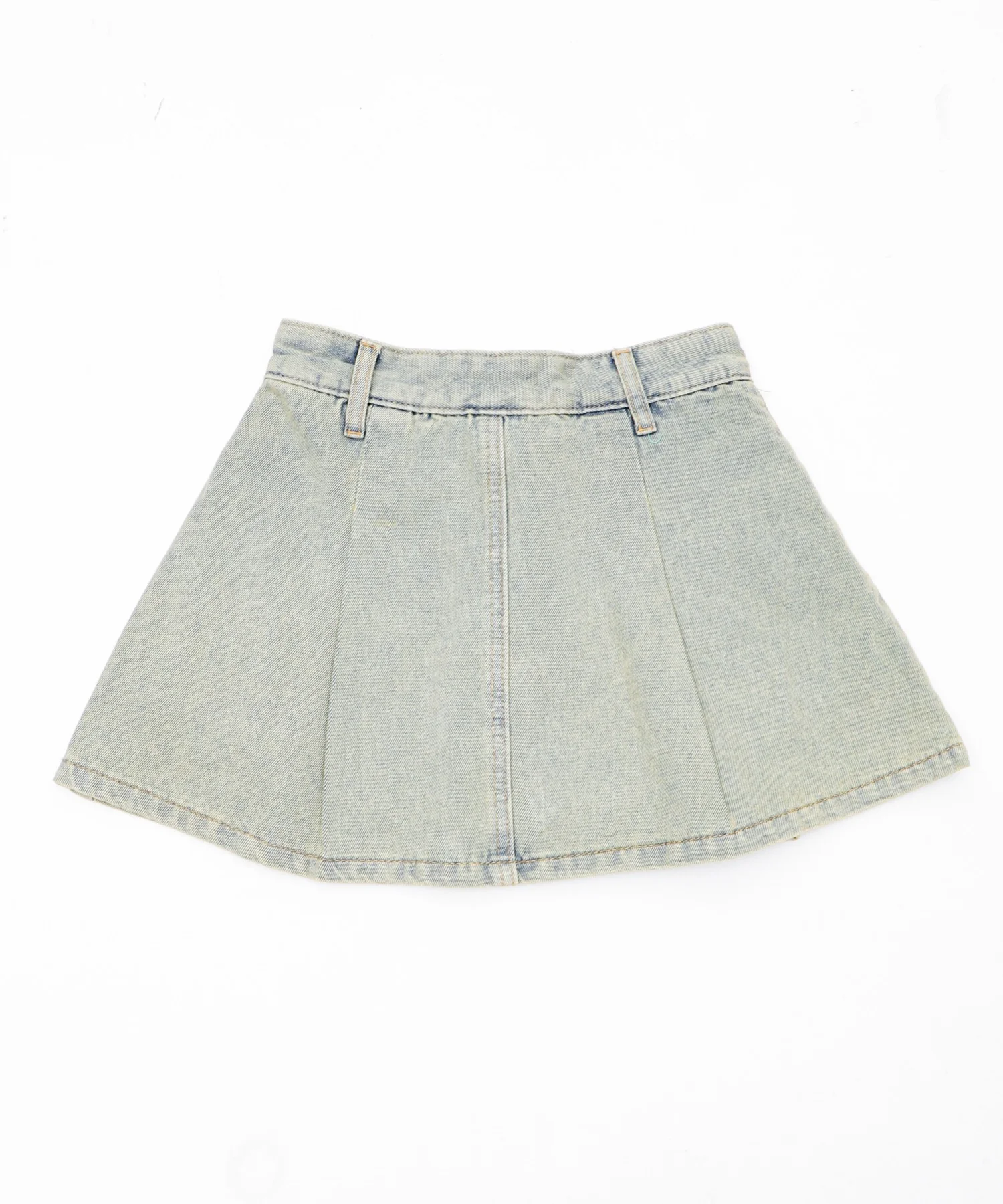 タックデニムミニスカパン - Image 5
