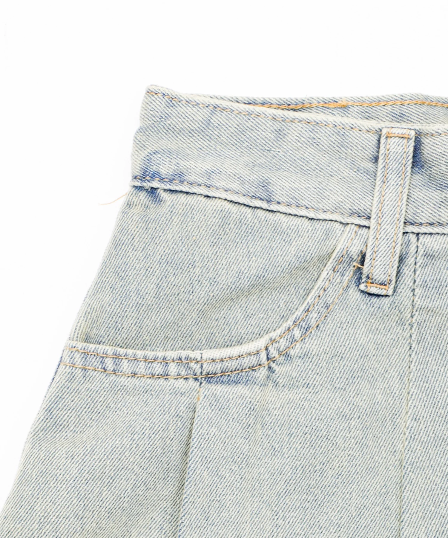 タックデニムミニスカパン - Image 9