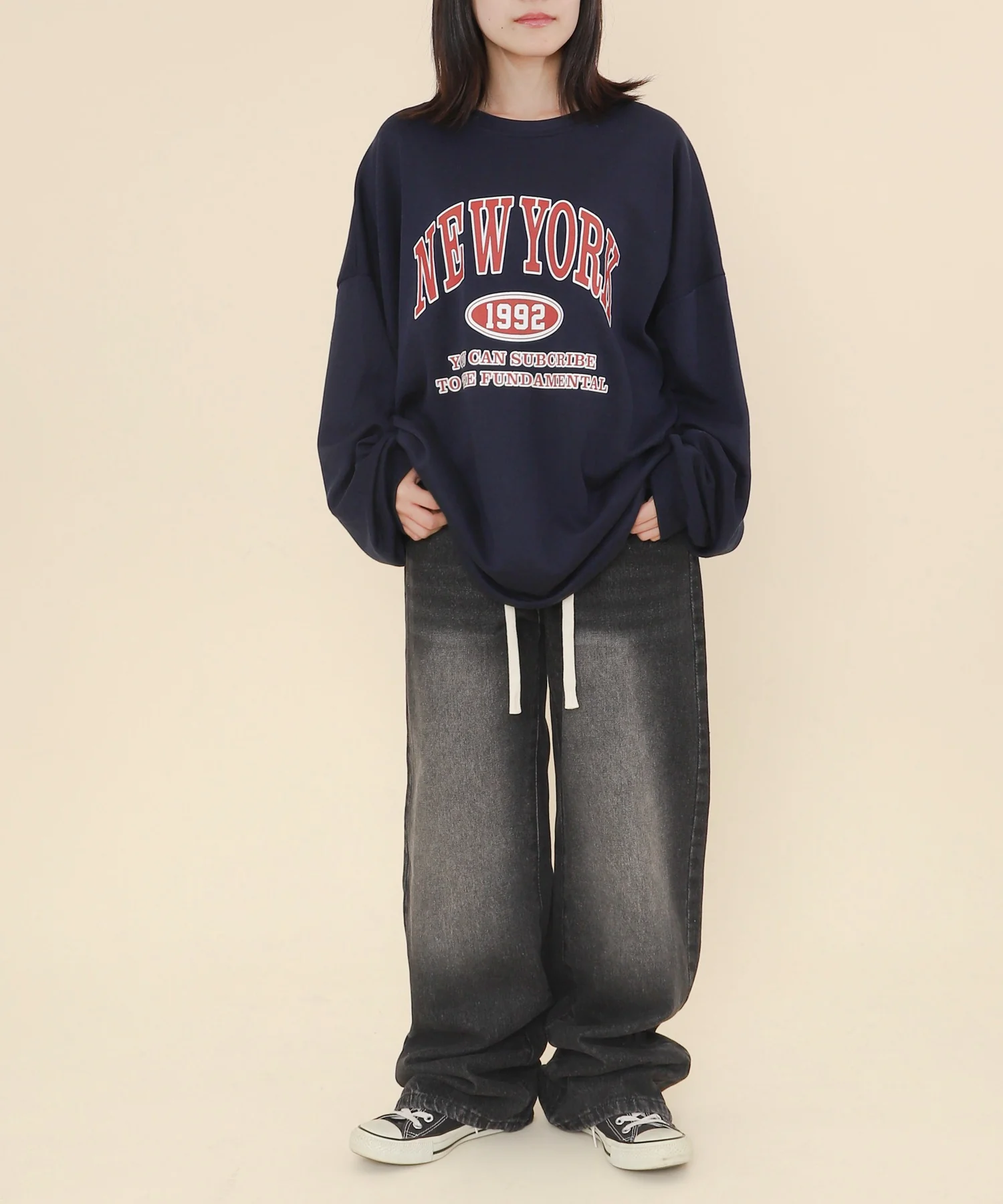NEWYORKロゴプルオーバー - Image 3
