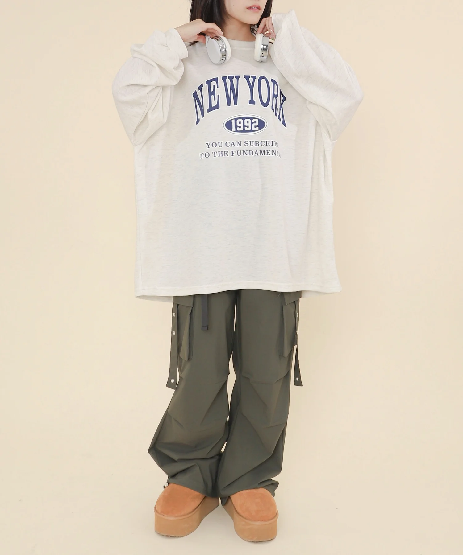 NEWYORKロゴプルオーバー - Image 4