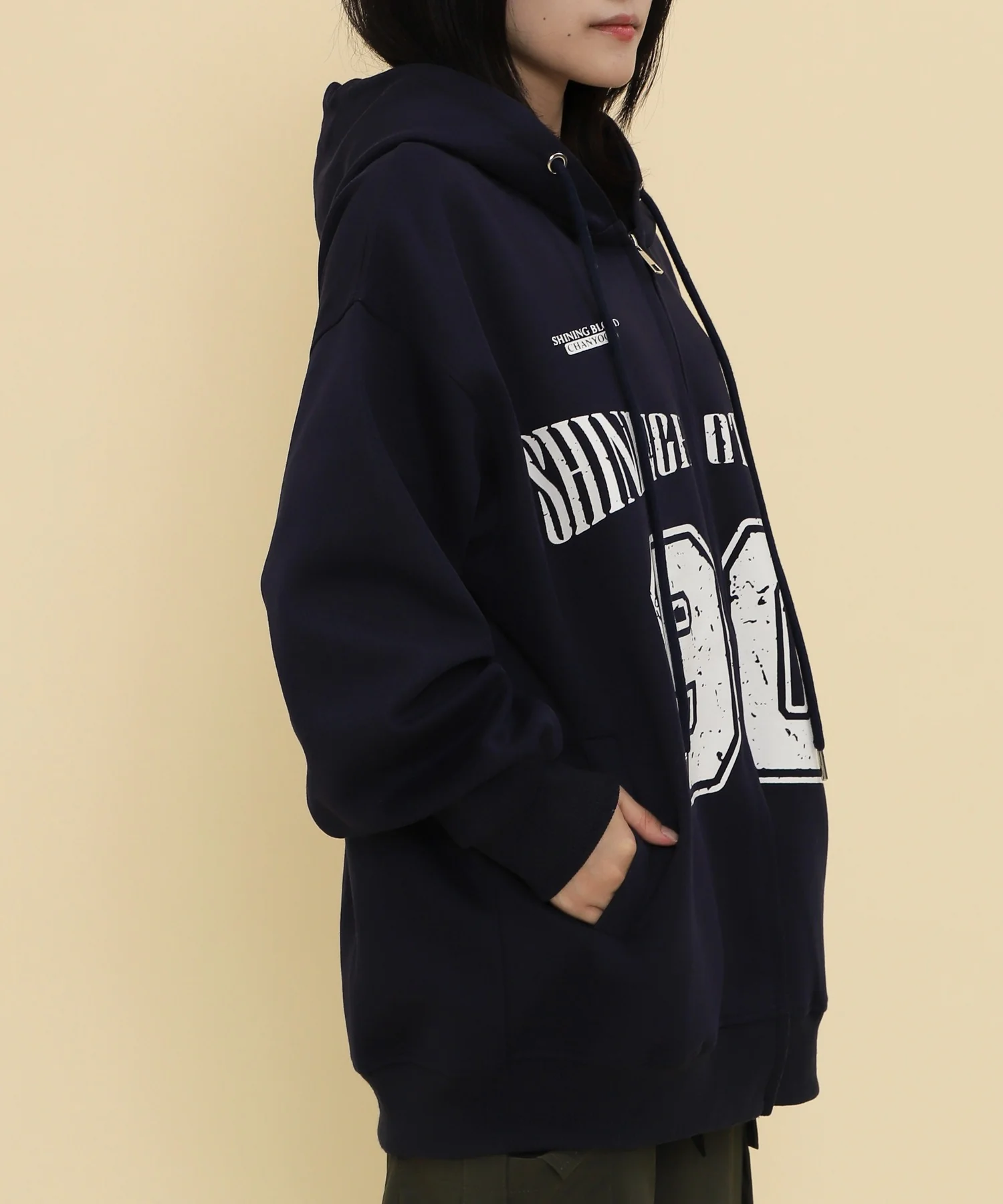 ユニフォームロゴZIPパーカー - Image 5