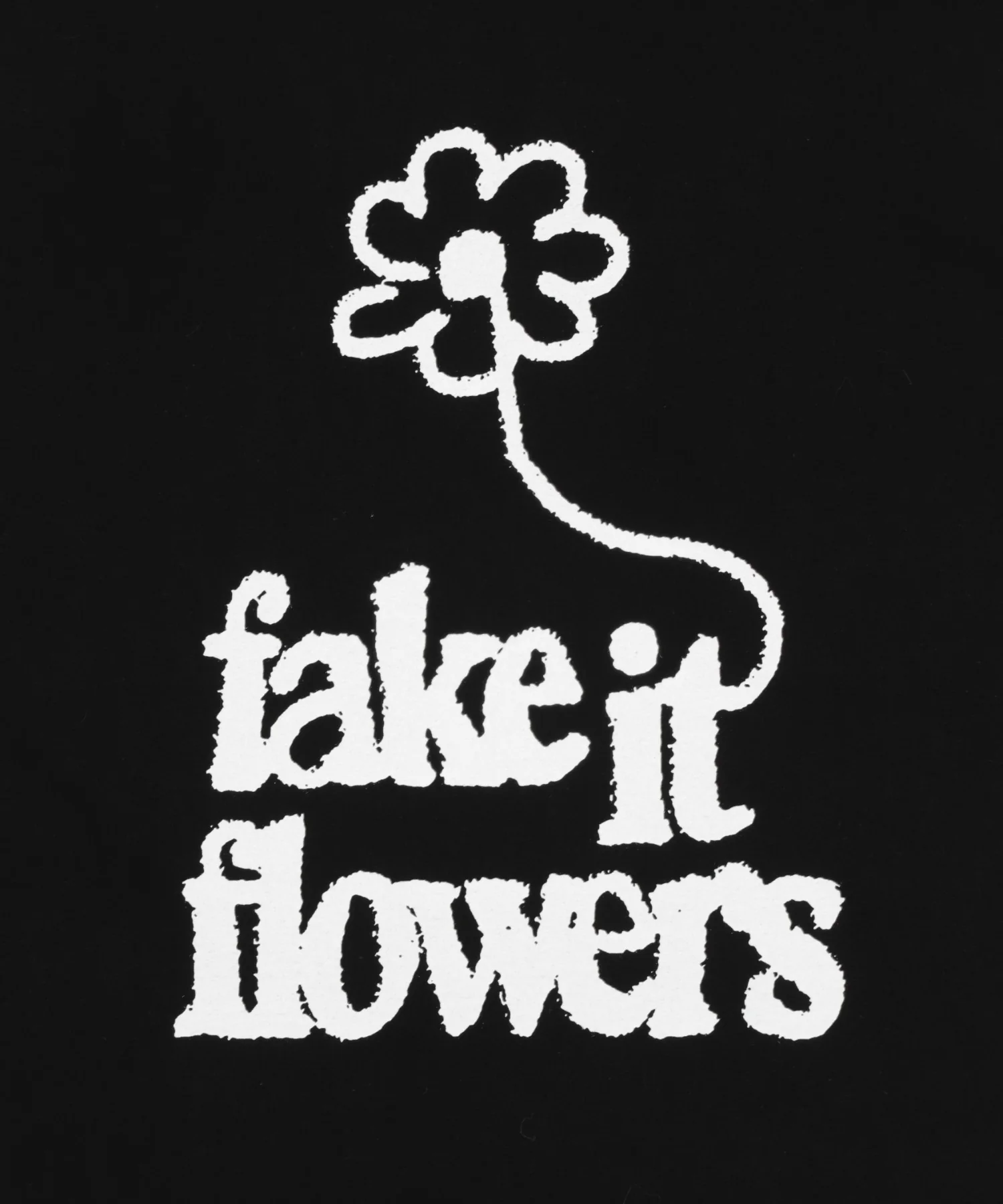fake　it　flowersビッグT - Image 16