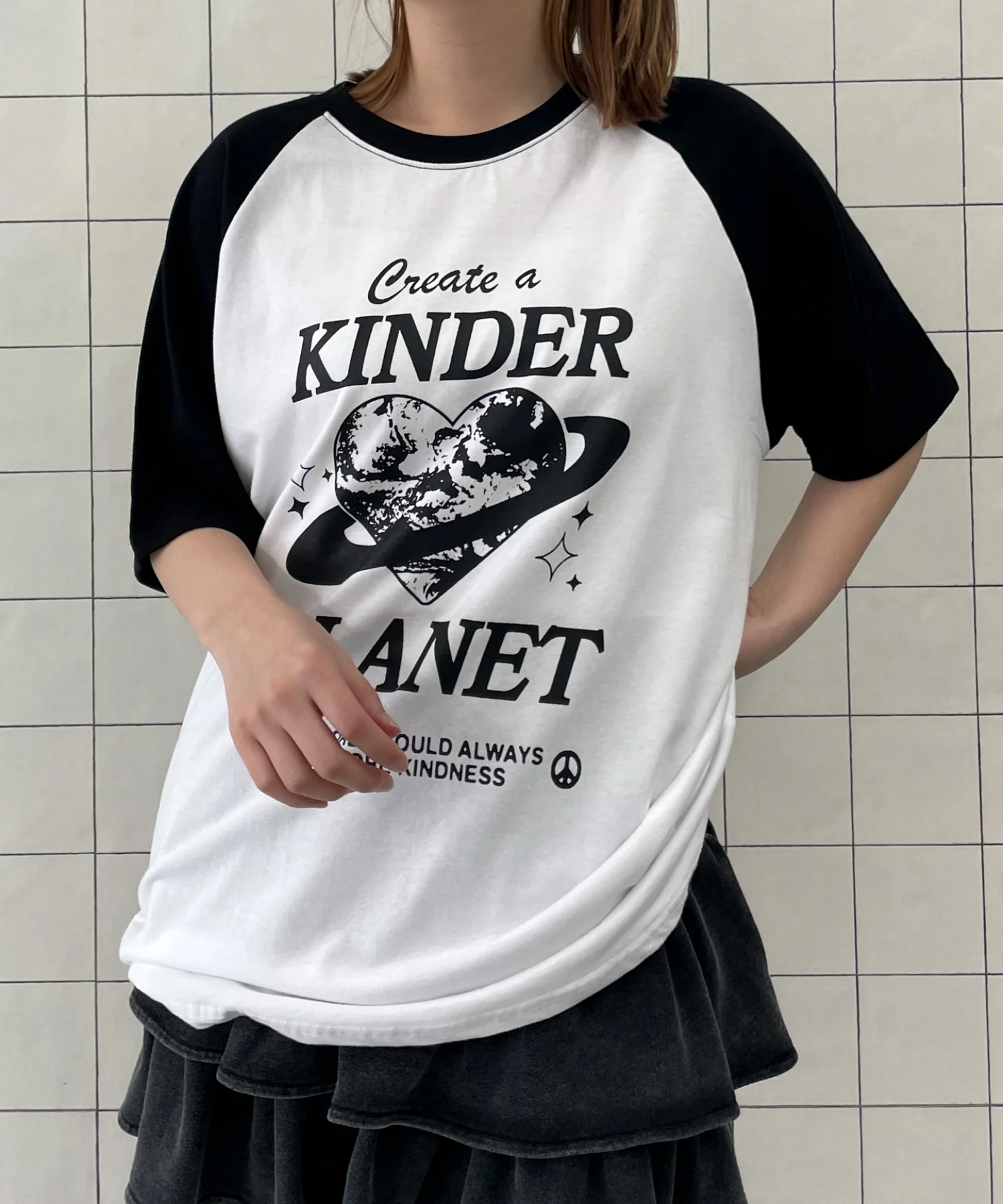 KINDER　PLANETラグランT - Image 4