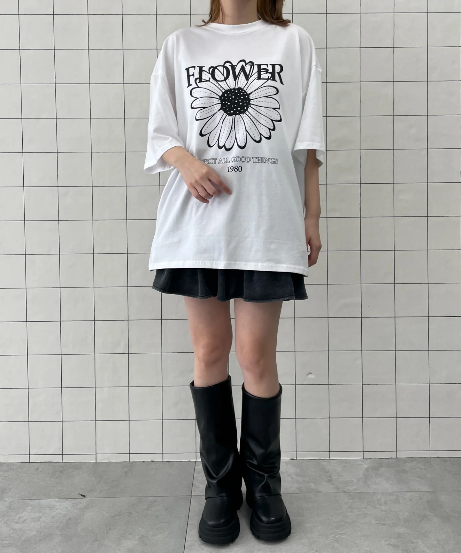 FLOWERビッグT - Image 3