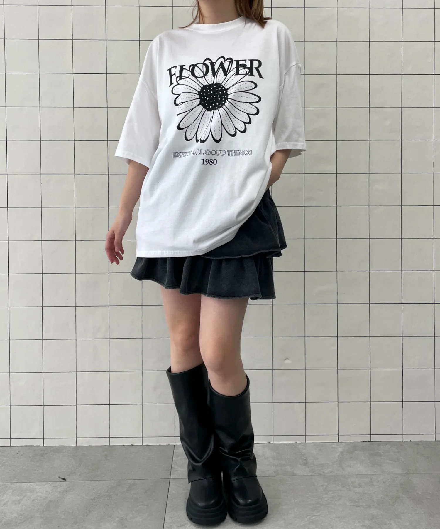 FLOWERビッグT - Image 7