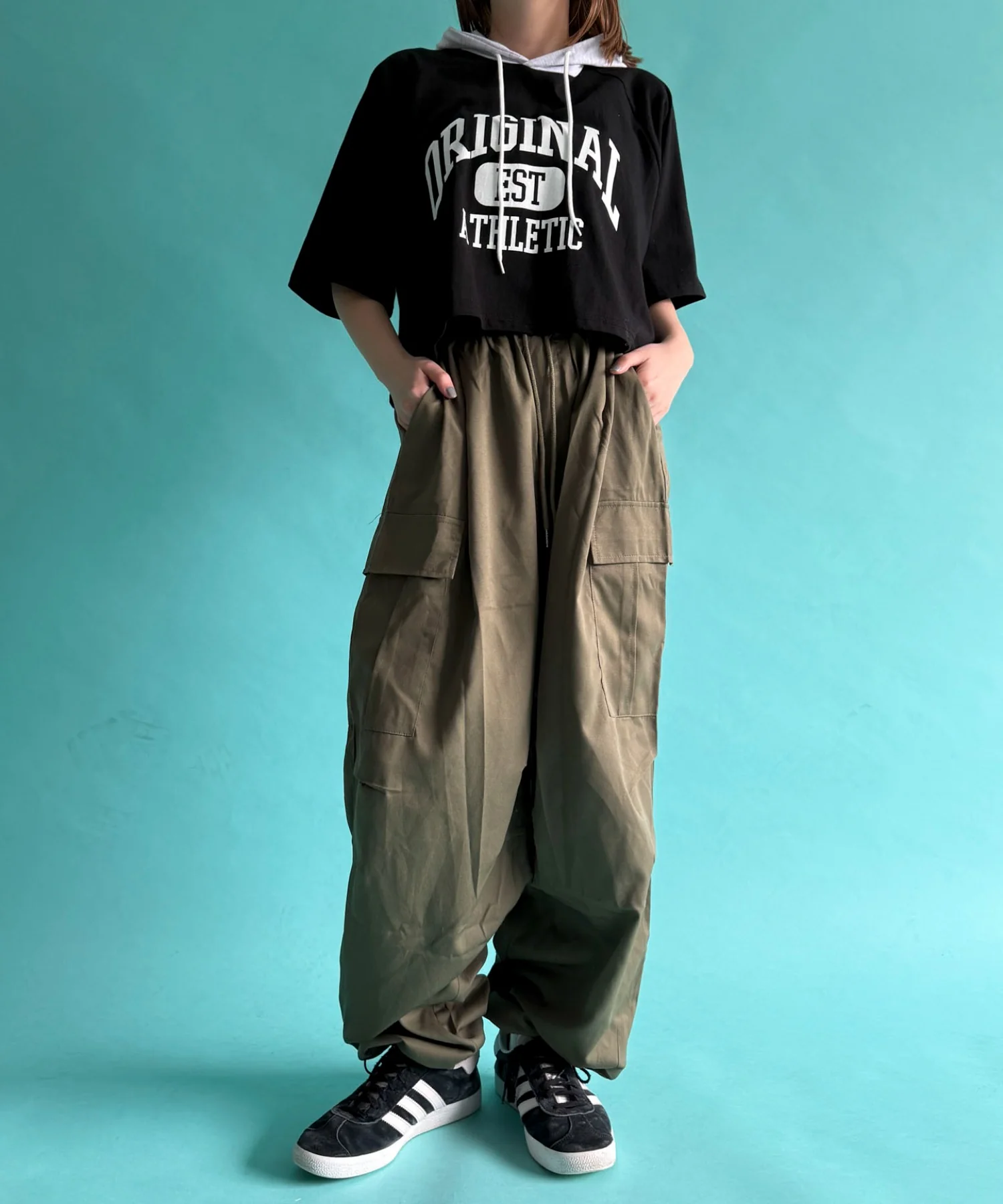 フーデッドバイカラーT - Image 3