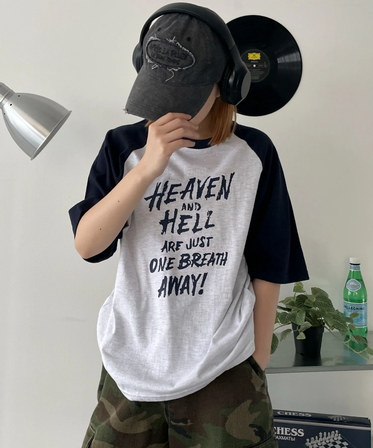 HEAVENHELLラグランT - Image 2