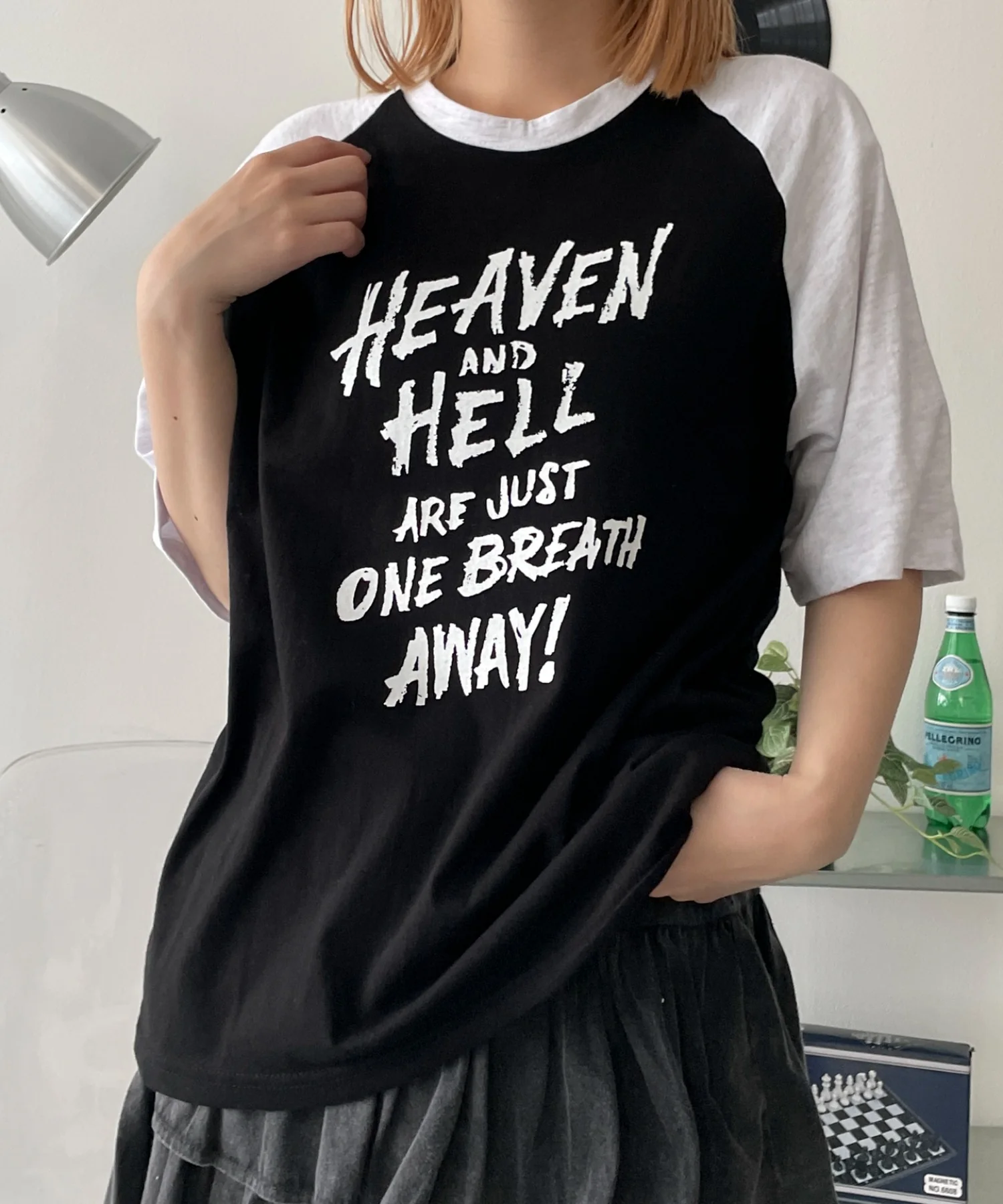 HEAVENHELLラグランT - Image 8