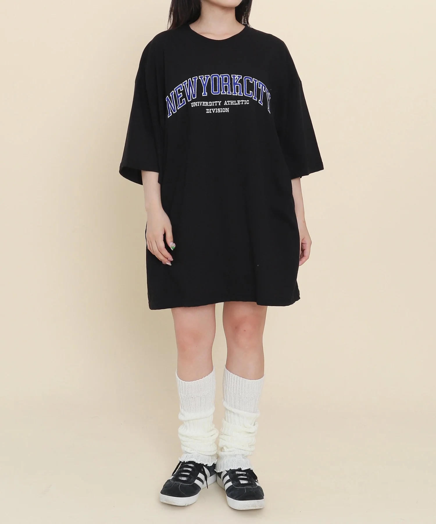 カレッジ刺繍ビッグT - Image 10