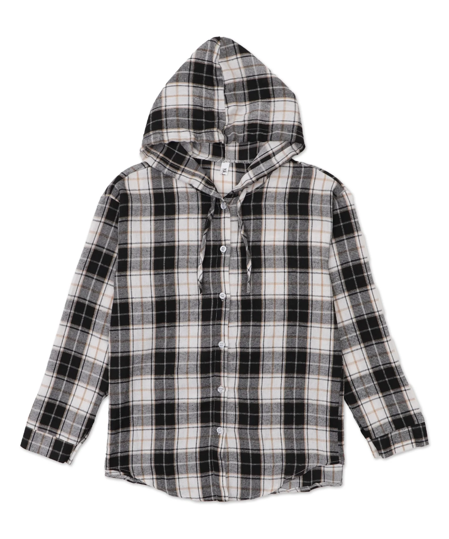 フーデッドチェックシャツ - Image 12