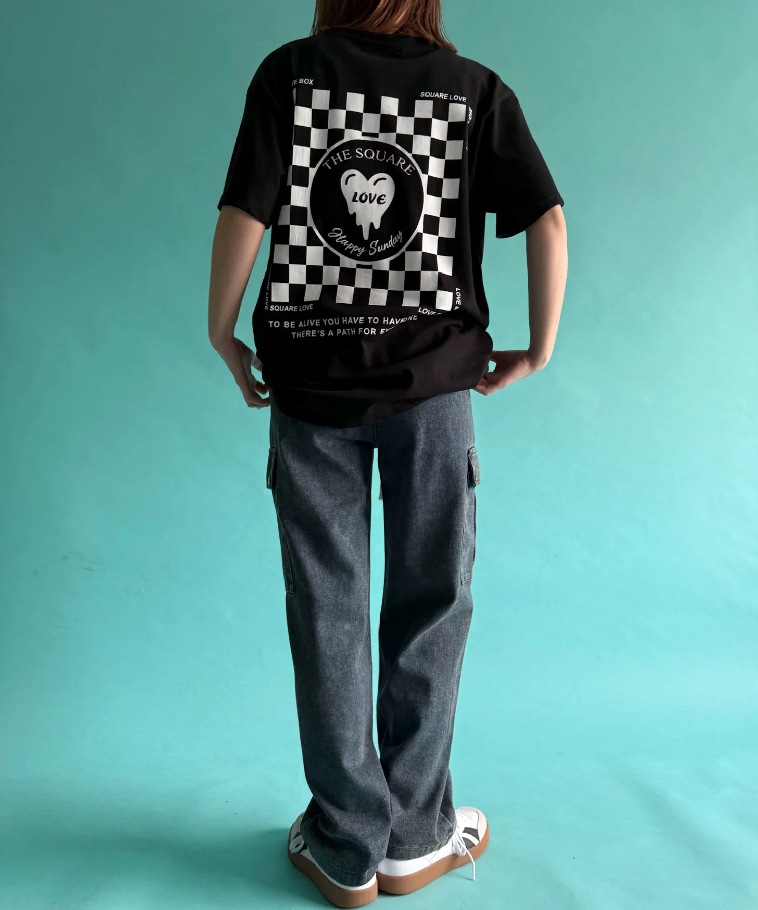 happy sundayビッグT - Image 4