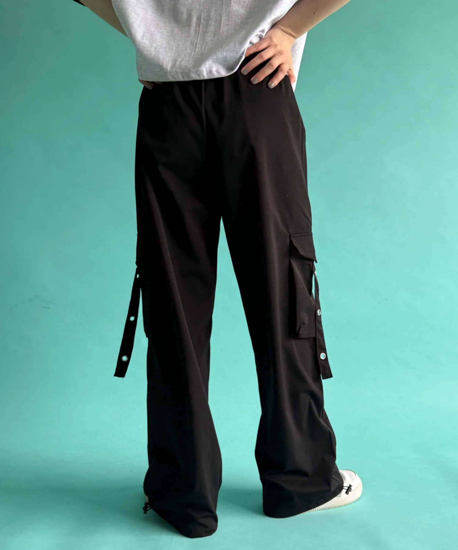 イージアイレットベルトーカーゴパンツ - Image 5