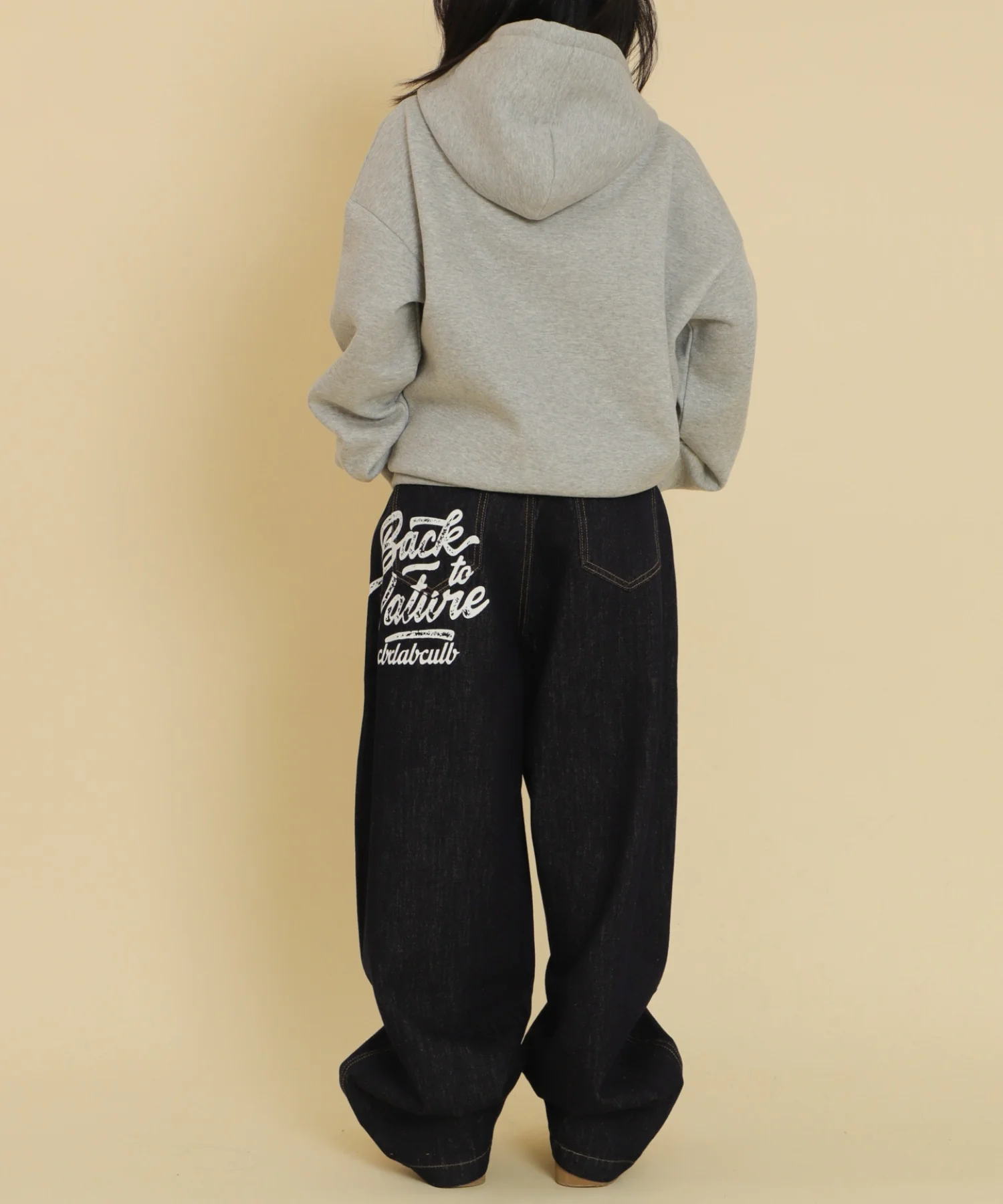 バックポケットロゴバギーデニム - Image 15
