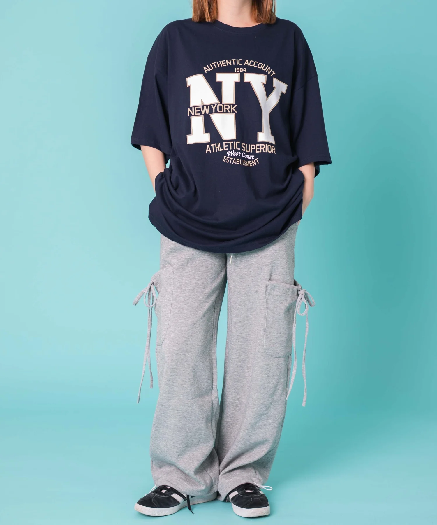 リボンカーゴスウェットパンツ - Image 4