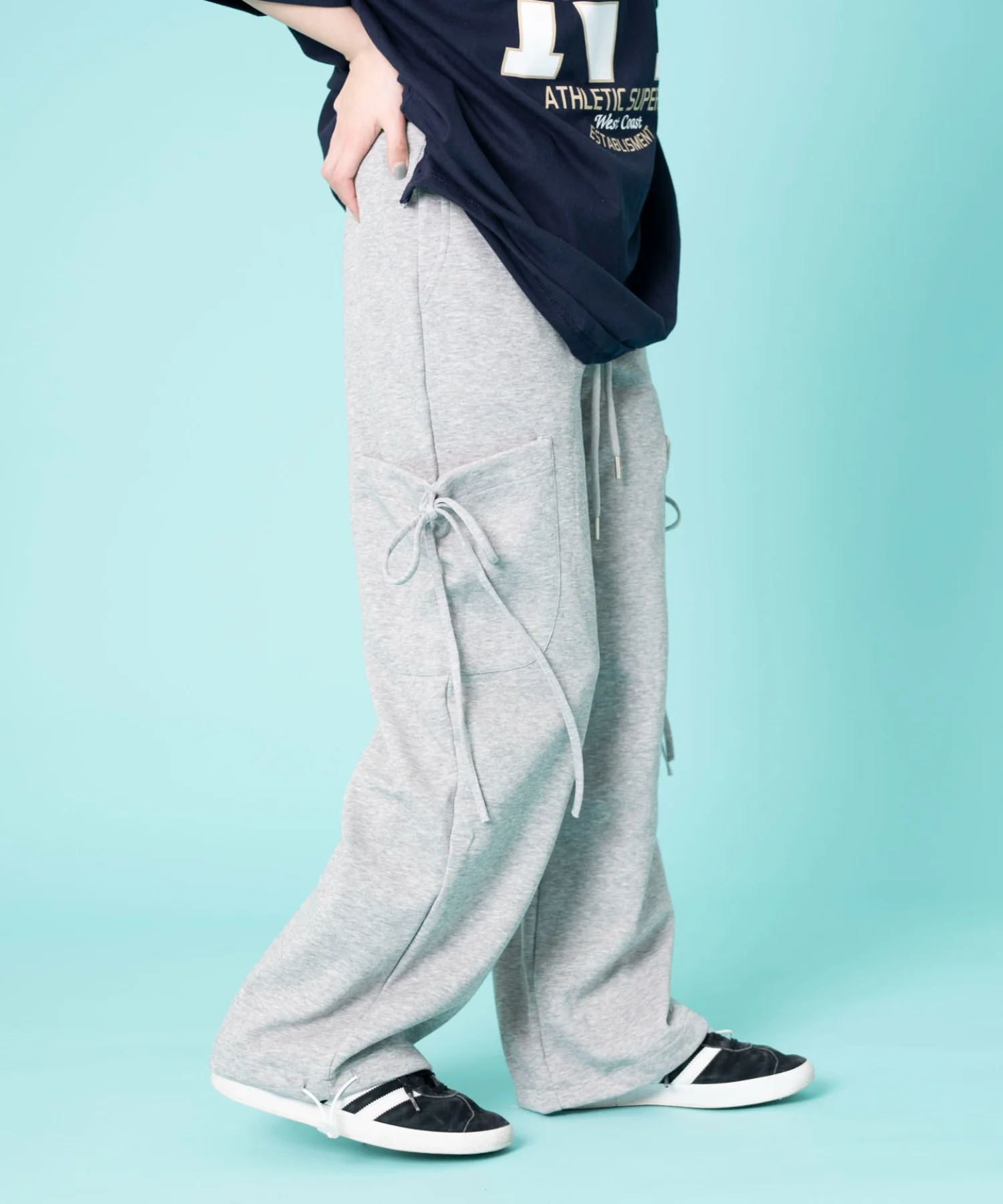 リボンカーゴスウェットパンツ - Image 7