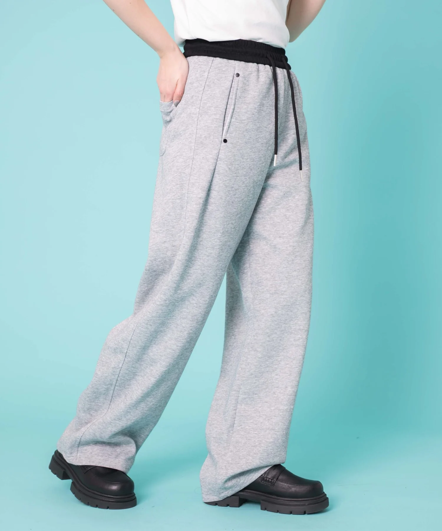バイカラースウェットパンツ - Image 5