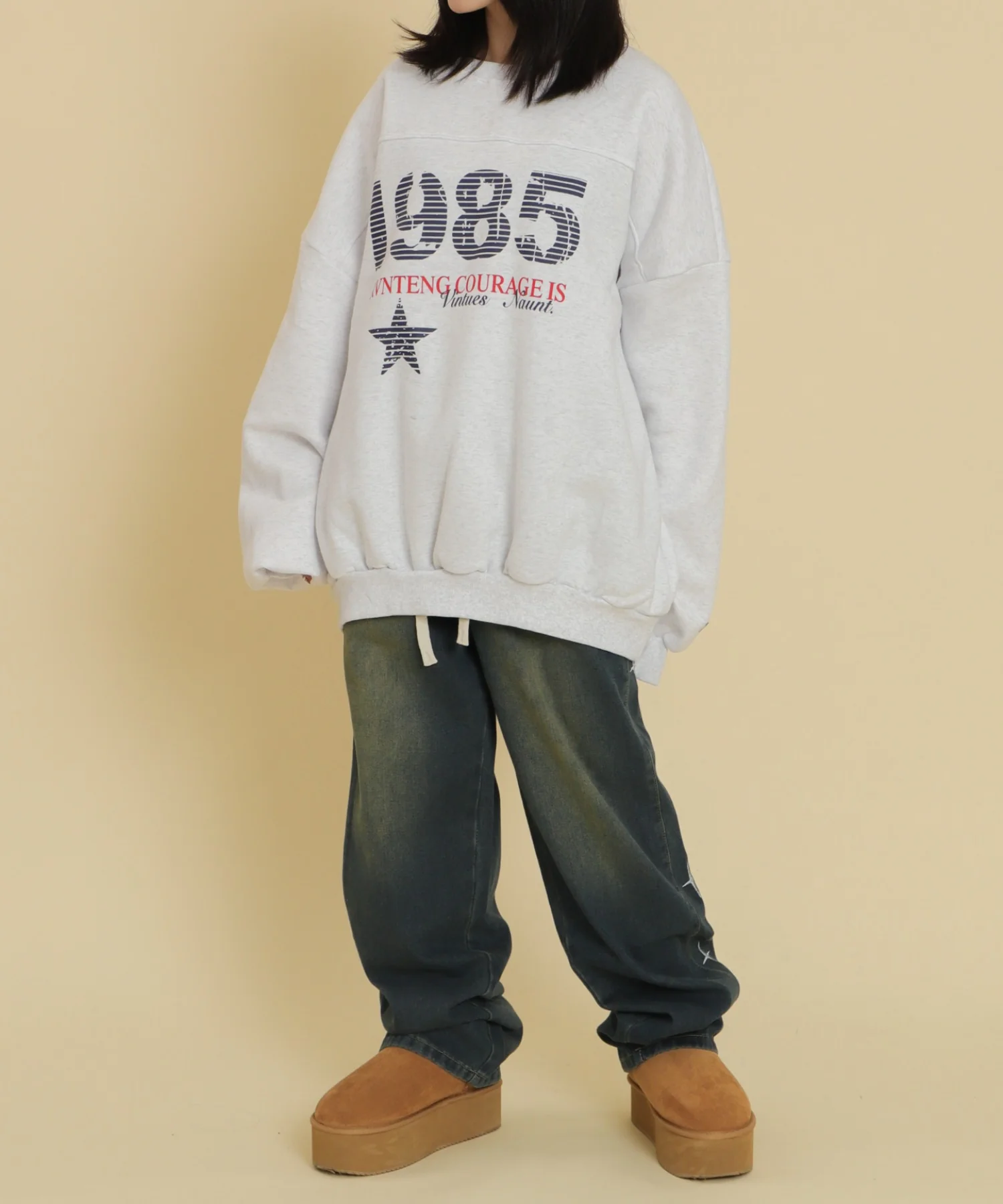 1985ロゴビッグスウェット - Image 4