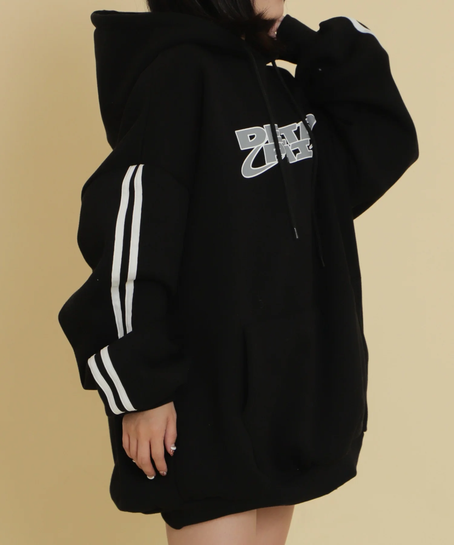 2ラインロゴビッグパーカー - Image 7