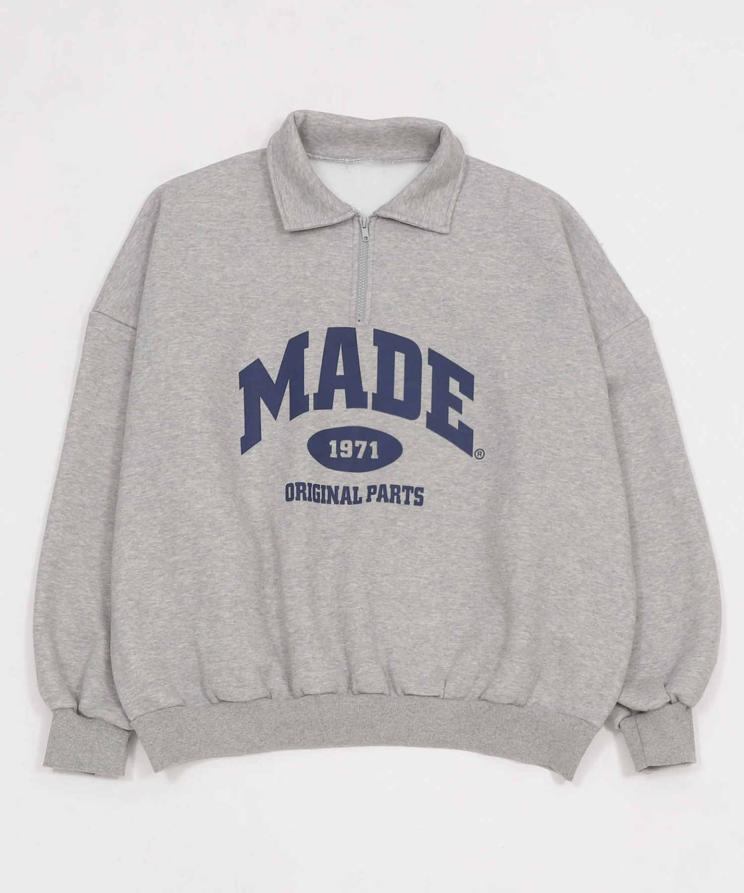ハーフZIPカレッジビッグスウェット - Image 12