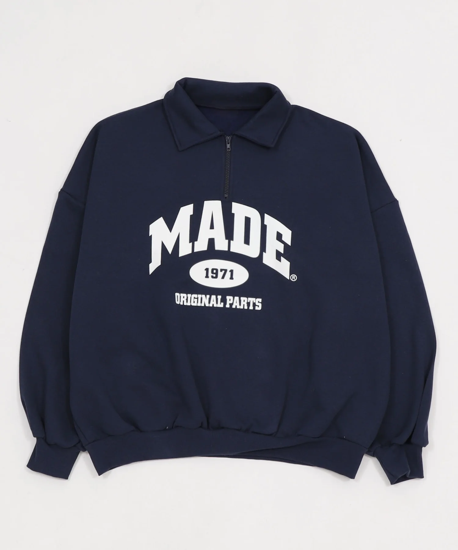 ハーフZIPカレッジビッグスウェット - Image 13