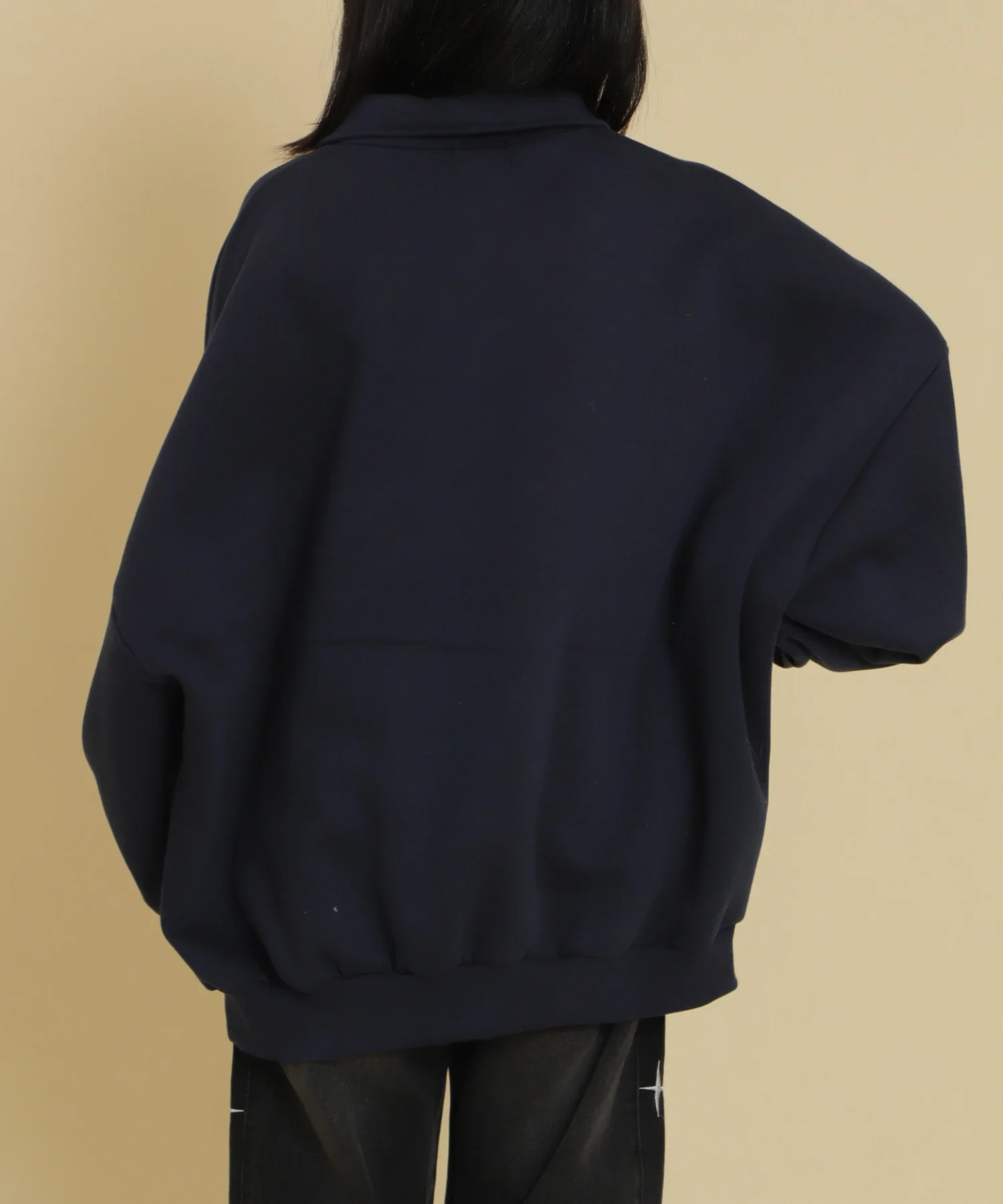 ハーフZIPカレッジビッグスウェット - Image 6