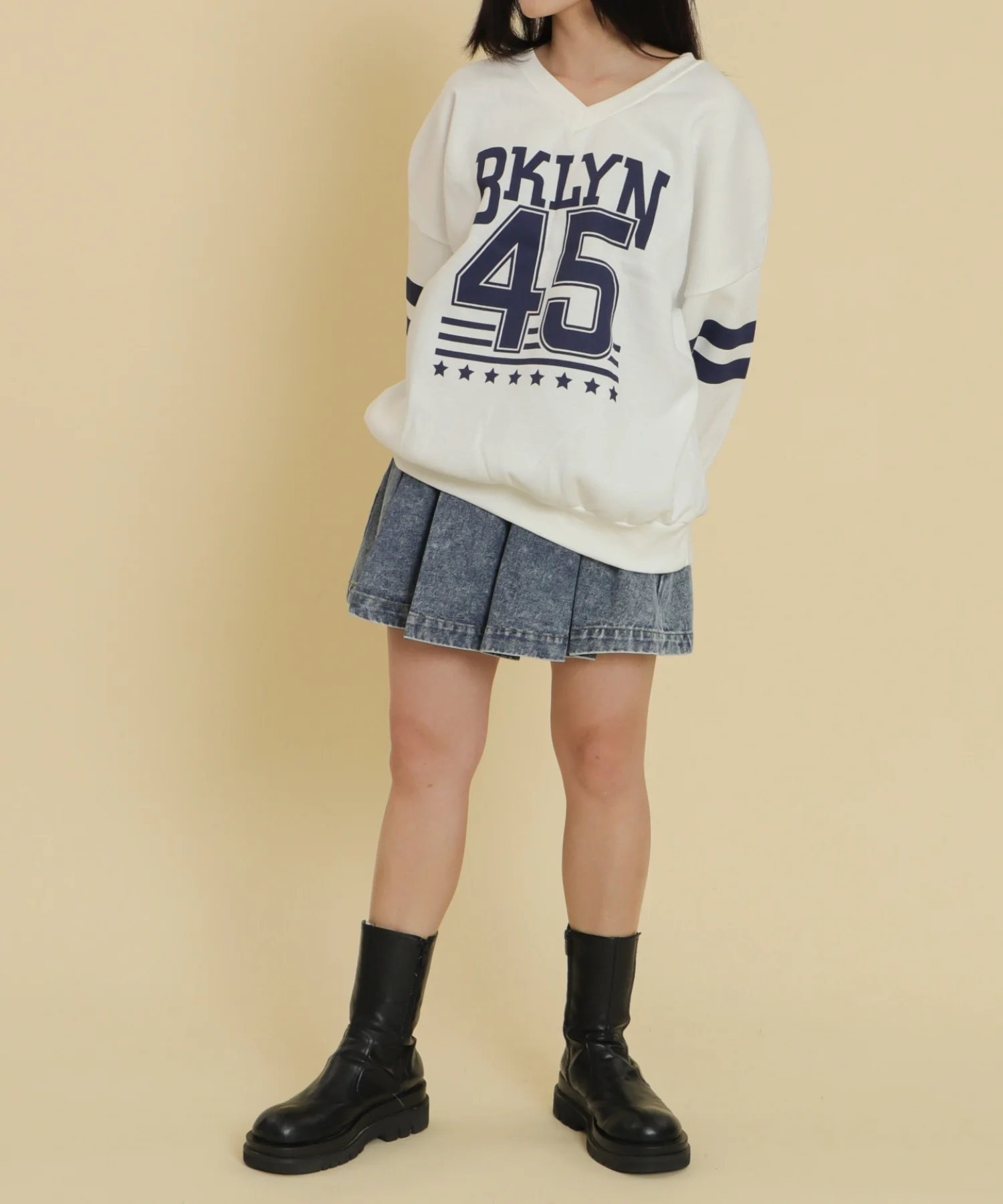 BKLYNナンバービッグスウェット - Image 11