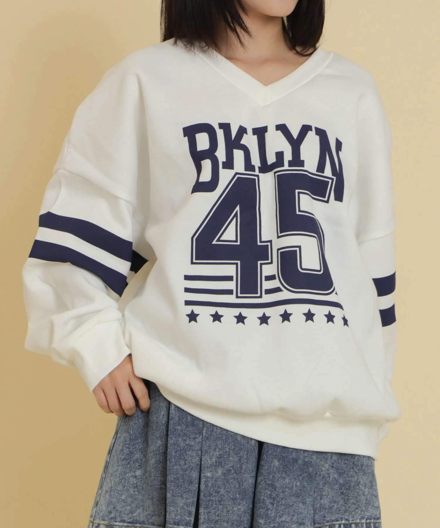 BKLYNナンバービッグスウェット - Image 2