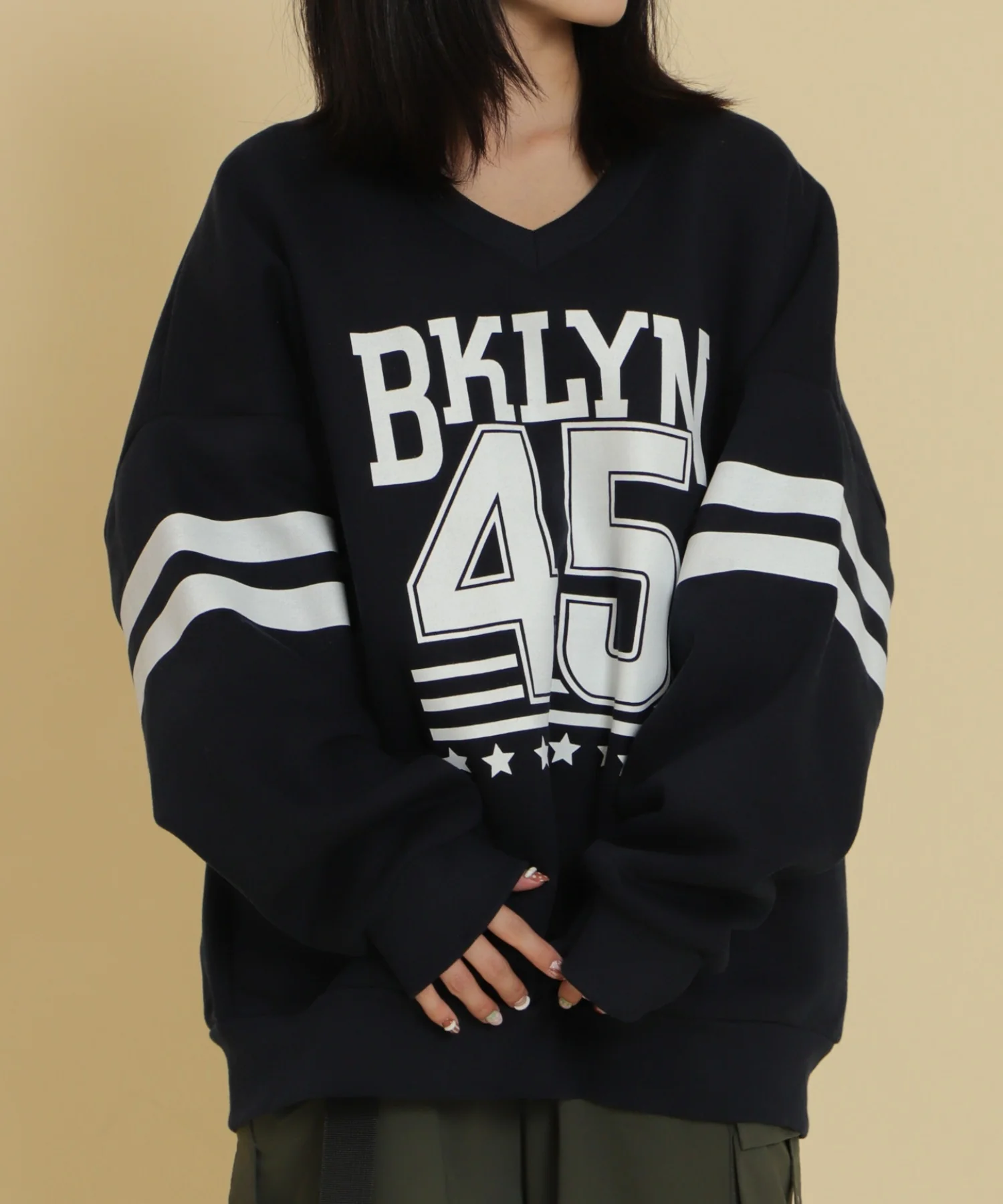 BKLYNナンバービッグスウェット - Image 5