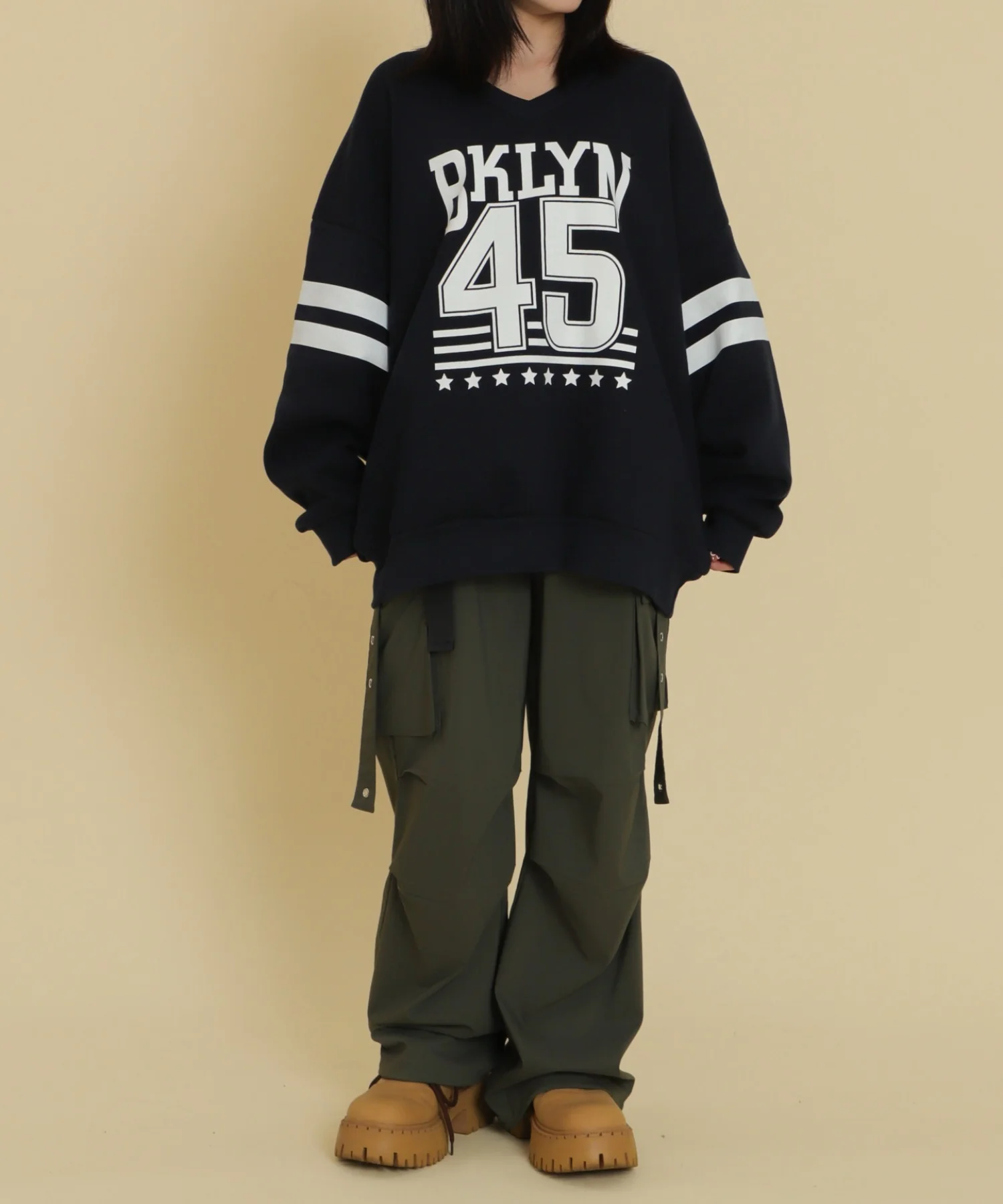 BKLYNナンバービッグスウェット - Image 7