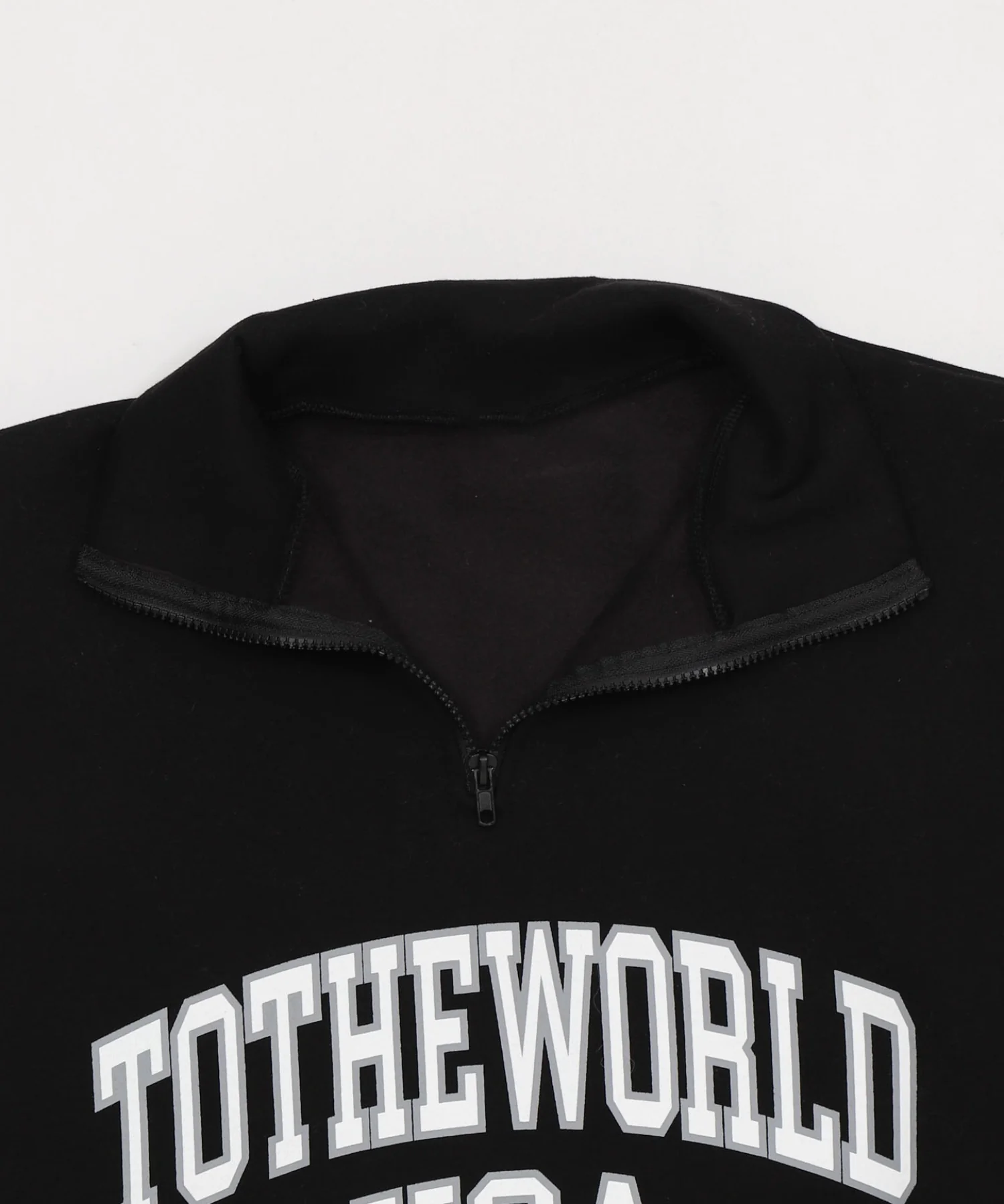 ラインリブハーフZIPビッグスウェット - Image 13