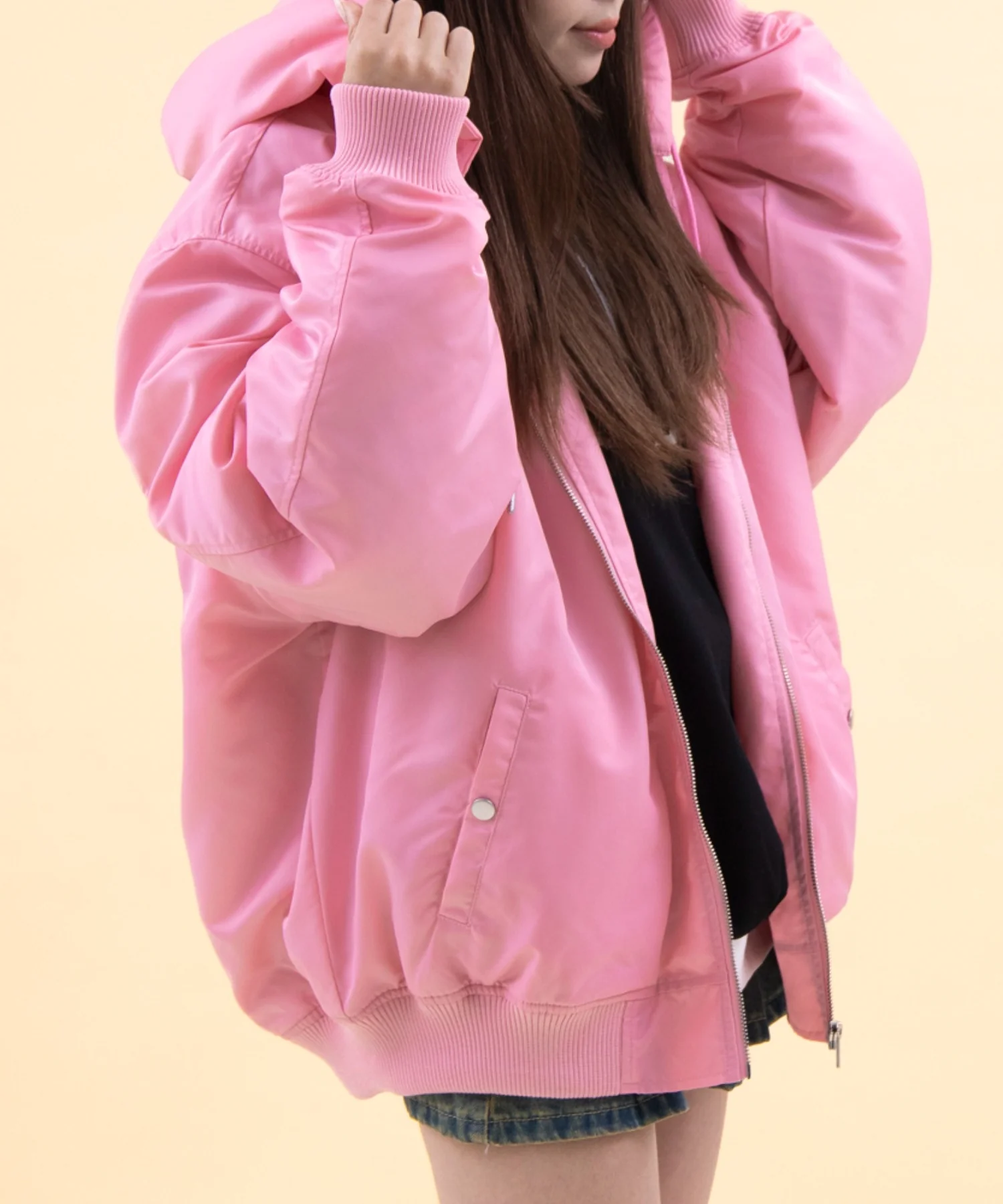 2WAYフーデッドBIGブルゾン - Image 14