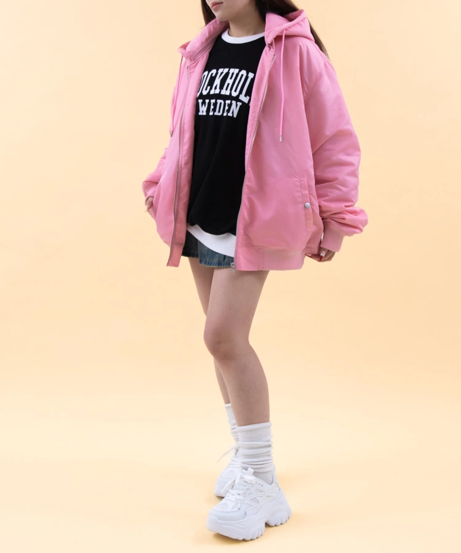 2WAYフーデッドBIGブルゾン - Image 15