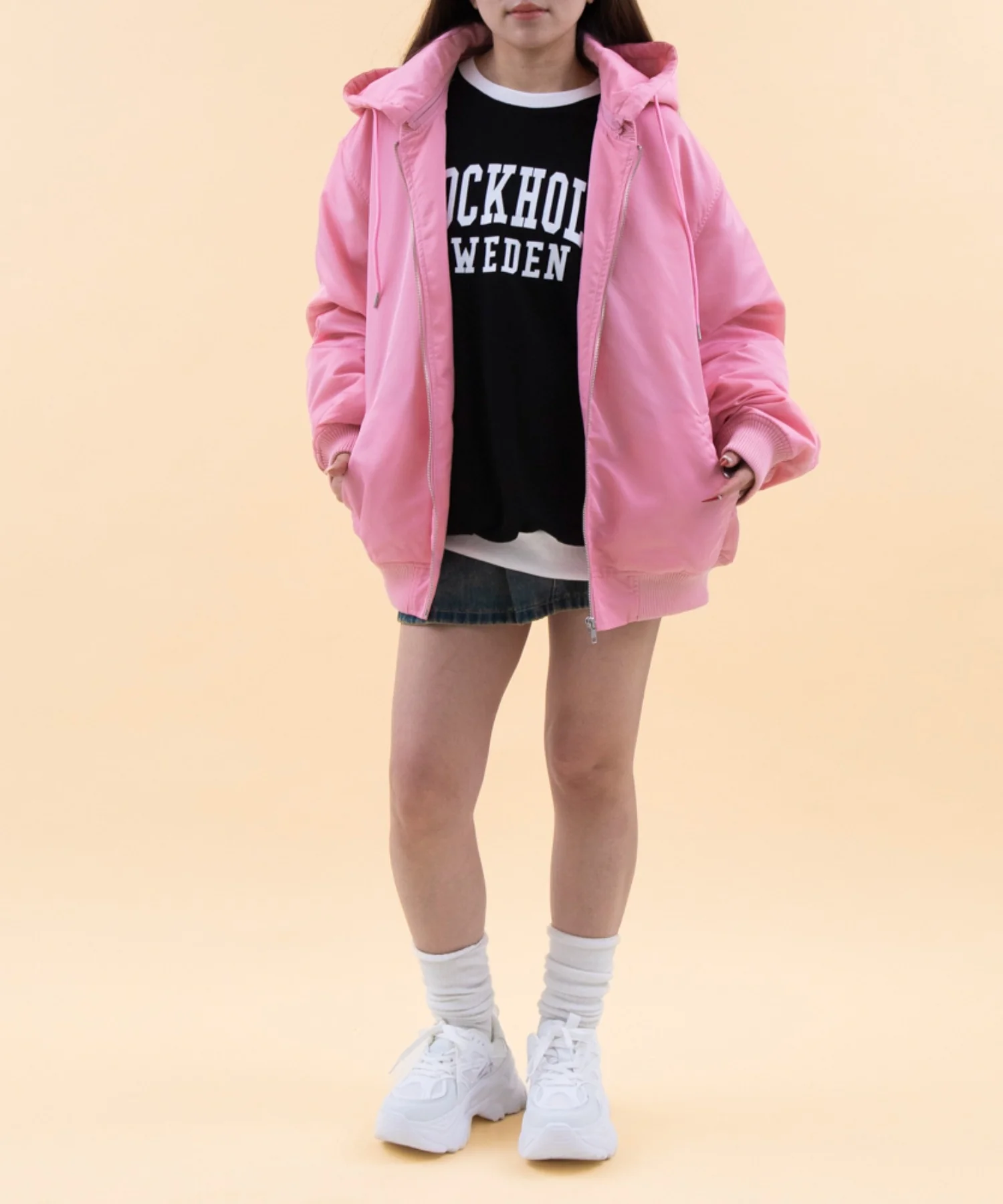 2WAYフーデッドBIGブルゾン - Image 6
