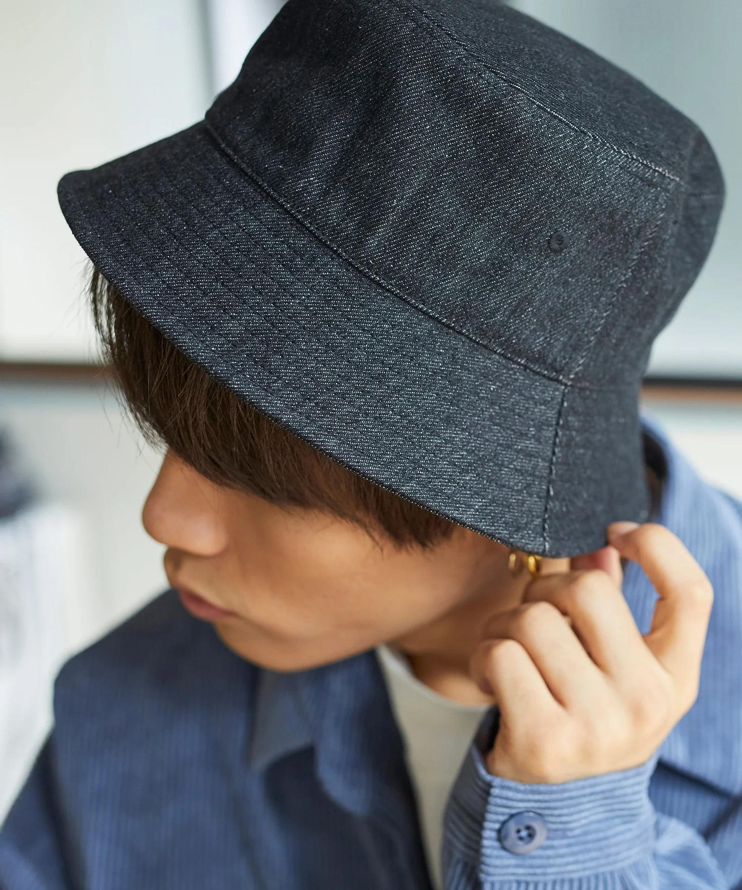 プレーンバケットハット - Image 7