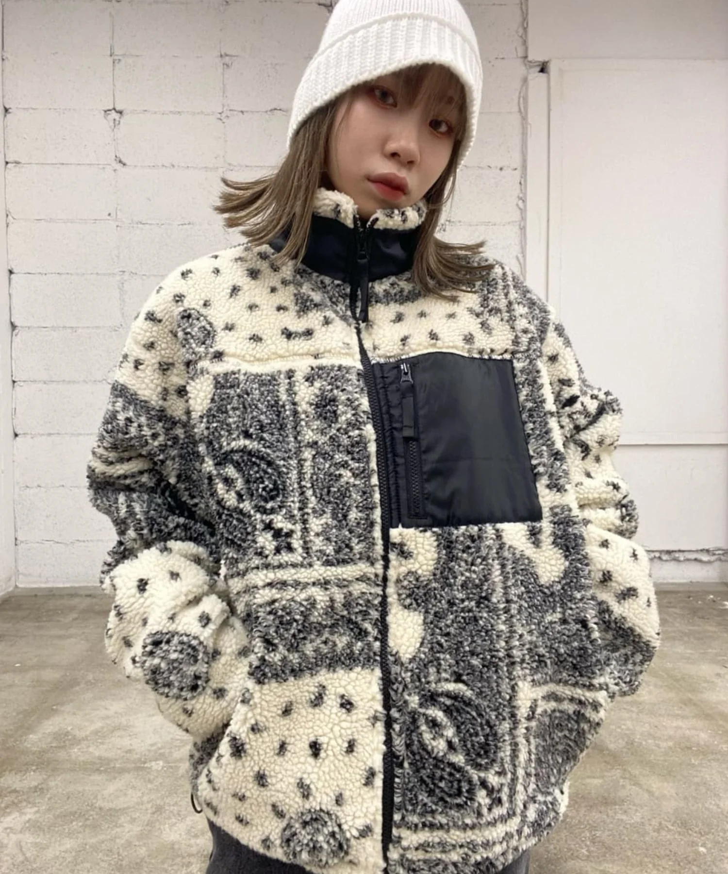 ボアスタンドブルゾン - Image 10