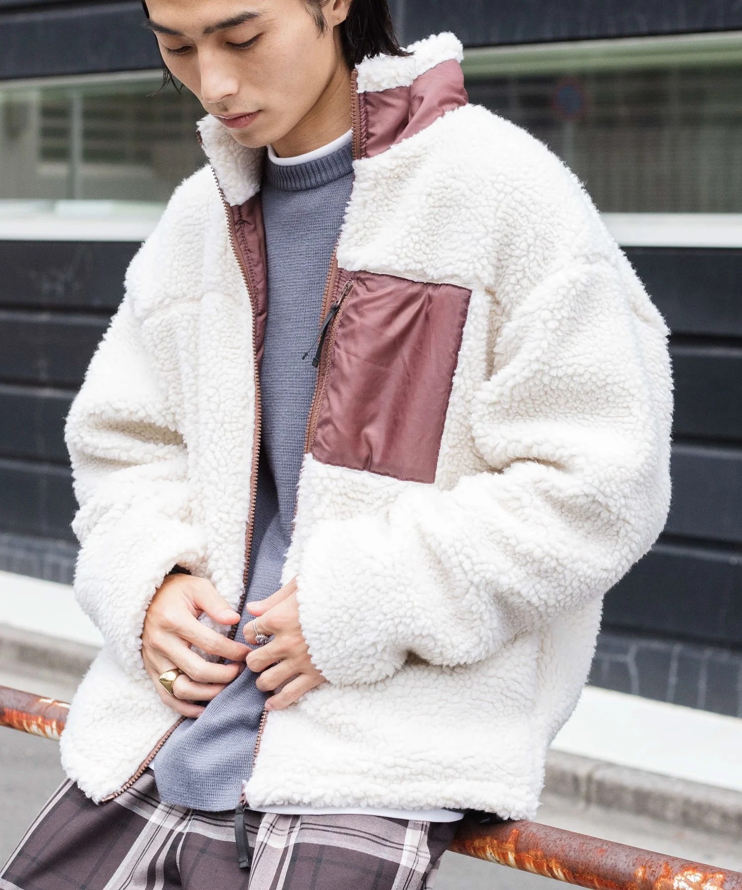 ボアスタンドブルゾン - Image 19
