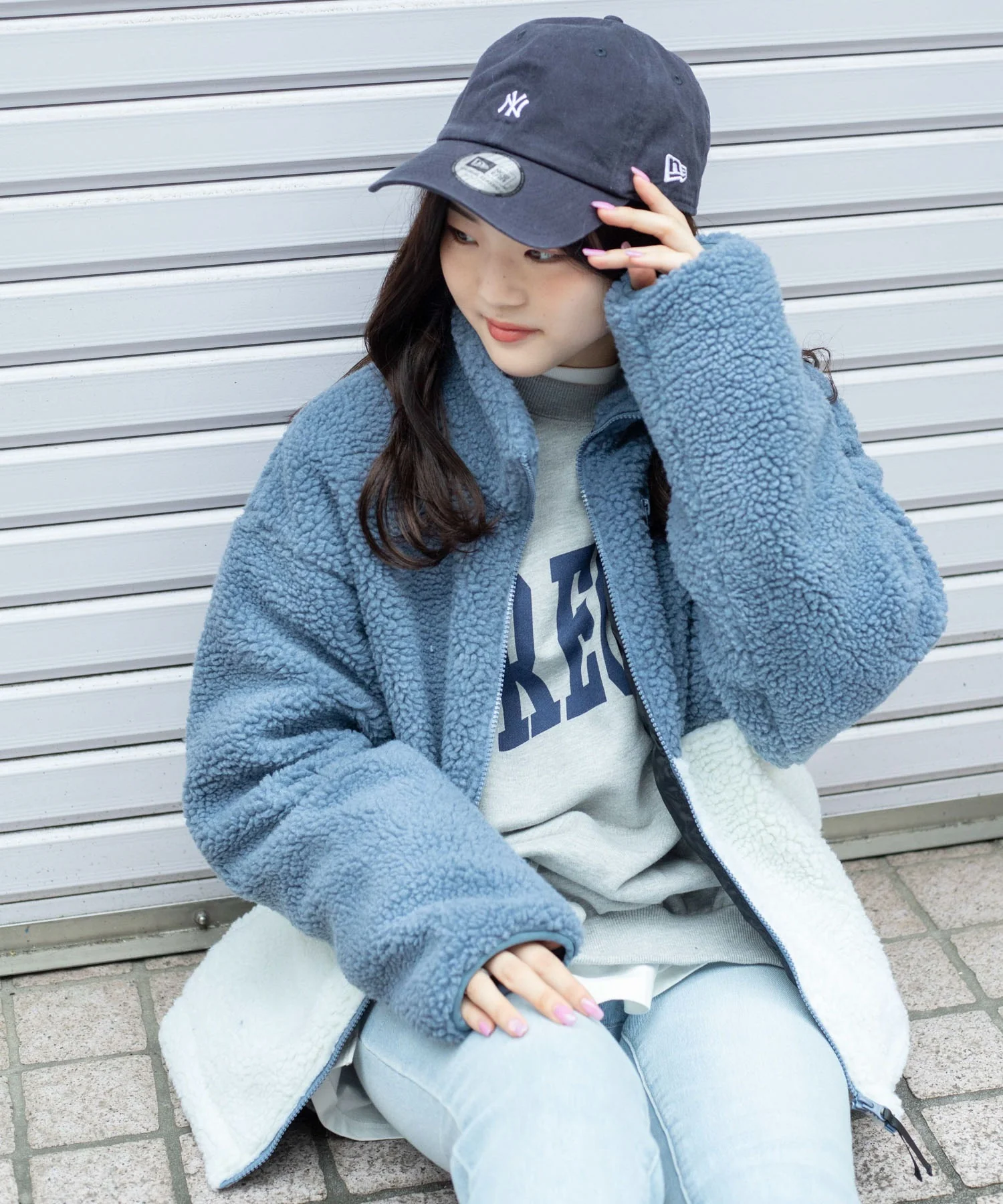 ボアスタンドブルゾン - Image 6